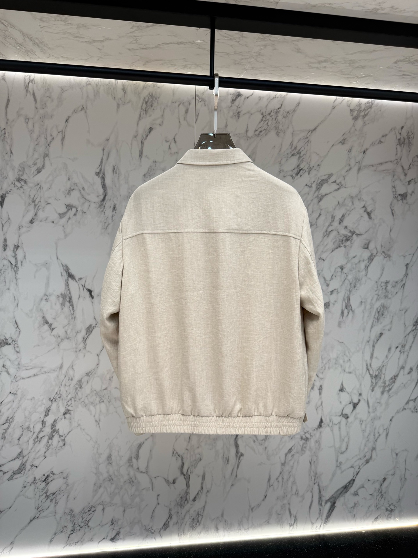 Zegna 春款2026最新款时尚设计师款夹克外套.处处细节显工艺足够的高级 结构性剪裁的设计改变来展现