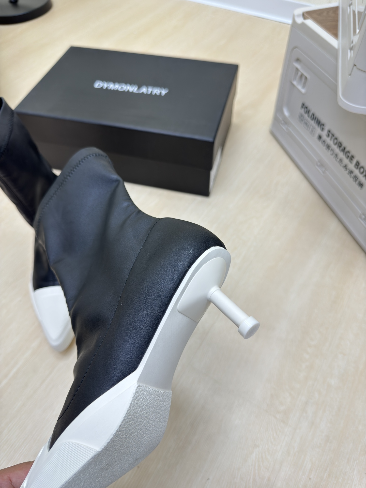 Luxury Pointy Sneakers: National Tide, Designer Brand, Long Legs, Quality Materials - 图片 2