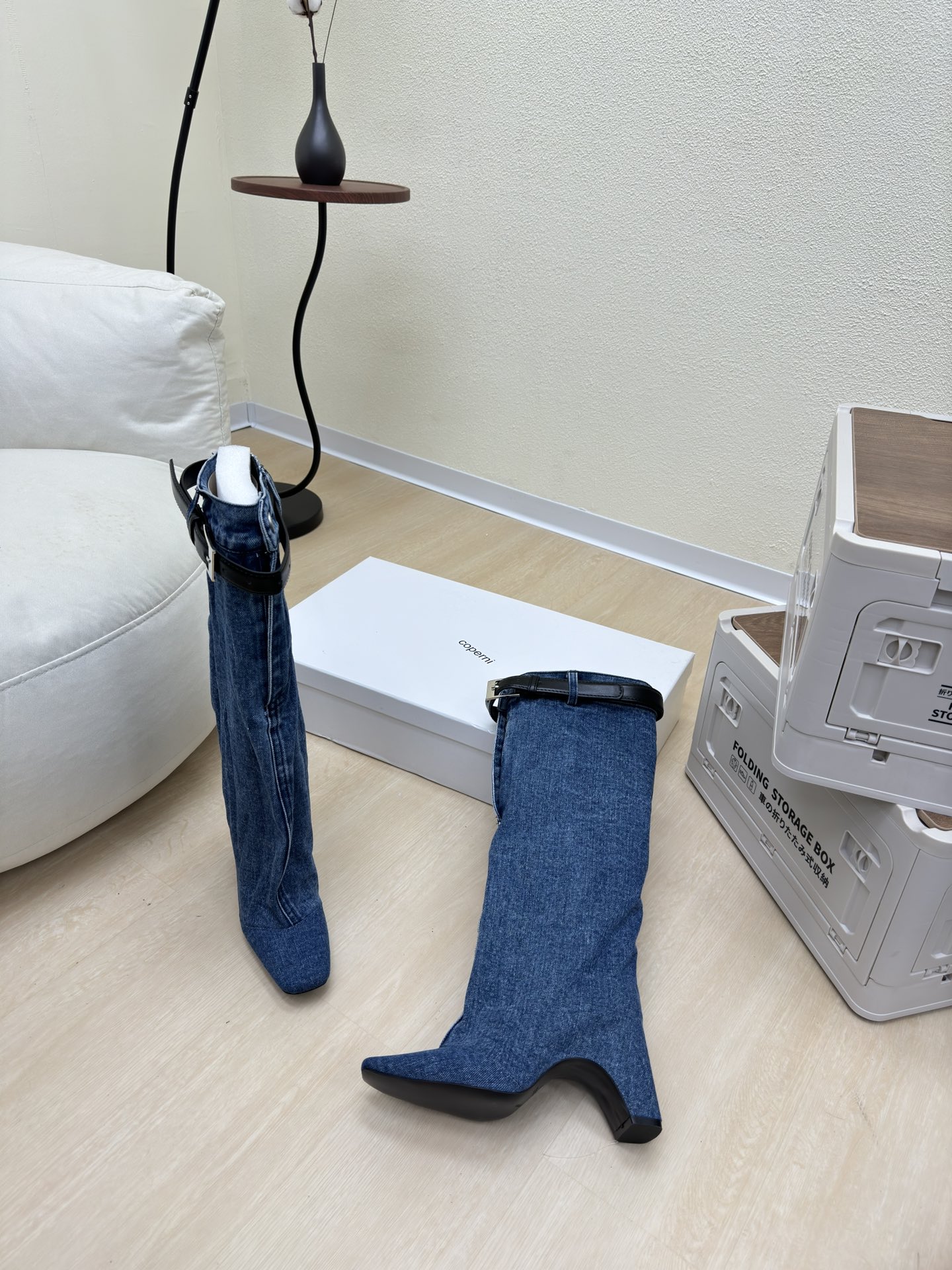 Parisian High-Level Brand: Graceful Women’s Boots in Coperni Pants P966 - 图片 2