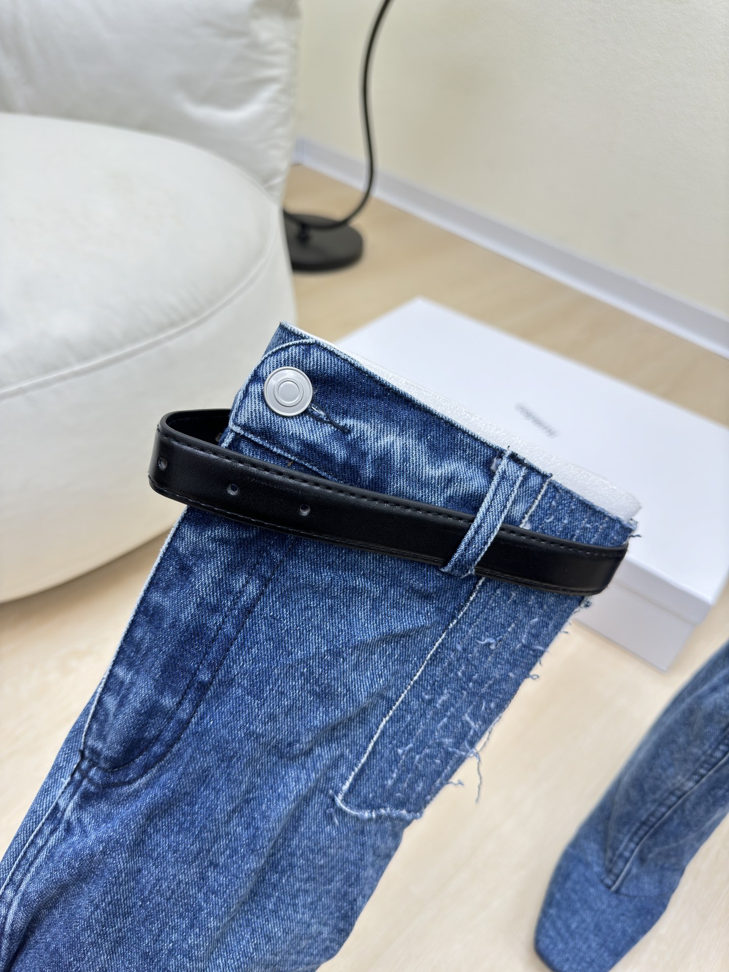 Parisian High-Level Brand: Graceful Women’s Boots in Coperni Pants P966 - 图片 9