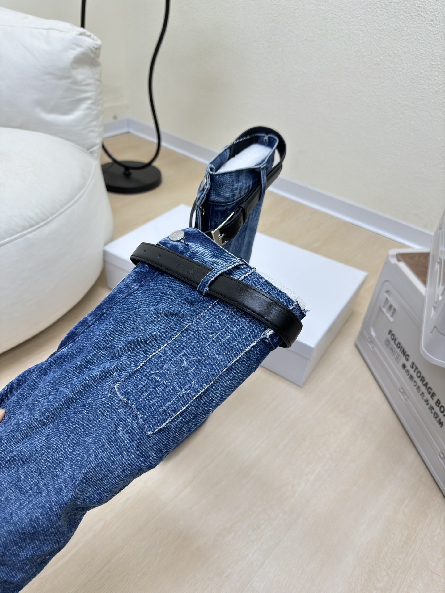 Parisian High-Level Brand: Graceful Women’s Boots in Coperni Pants P966 - 图片 5
