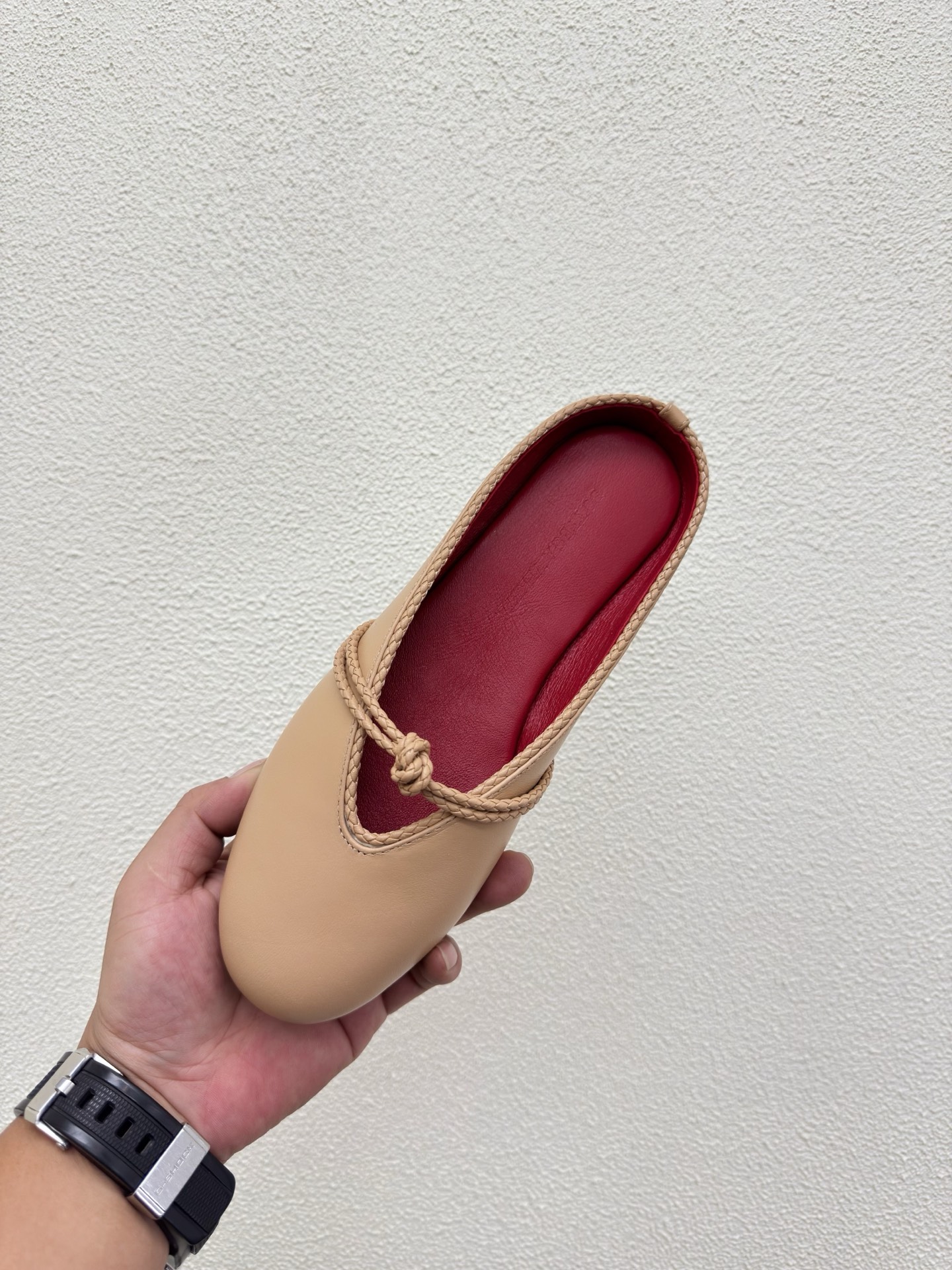 高版本出厂Bottega Veneta/BV F065 2026ss新款结绳玛丽珍半包拖鞋乐福鞋 高定的