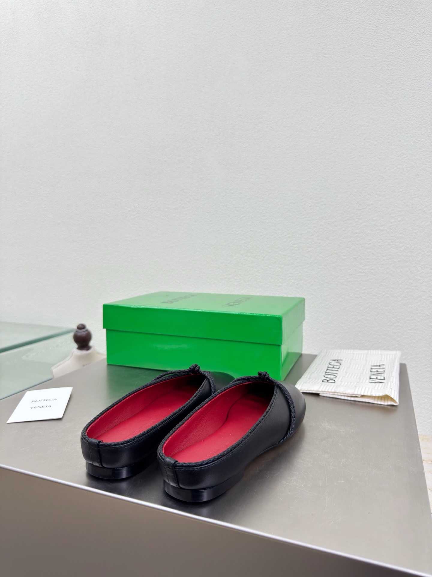 高版本出厂Bottega Veneta/BV F065 2026ss新款结绳玛丽珍半包拖鞋乐福鞋 高定的