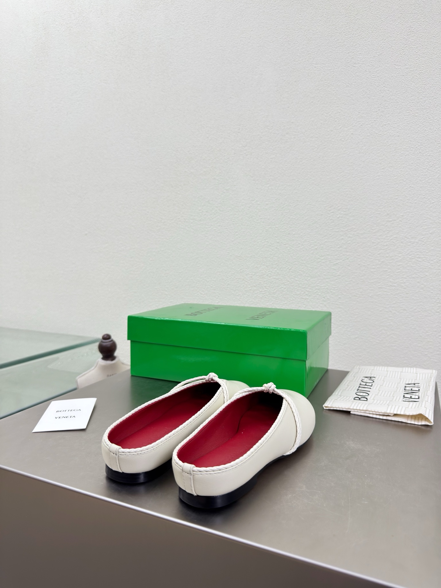 高版本出厂Bottega Veneta/BV F065 2026ss新款结绳玛丽珍半包拖鞋乐福鞋 高定的
