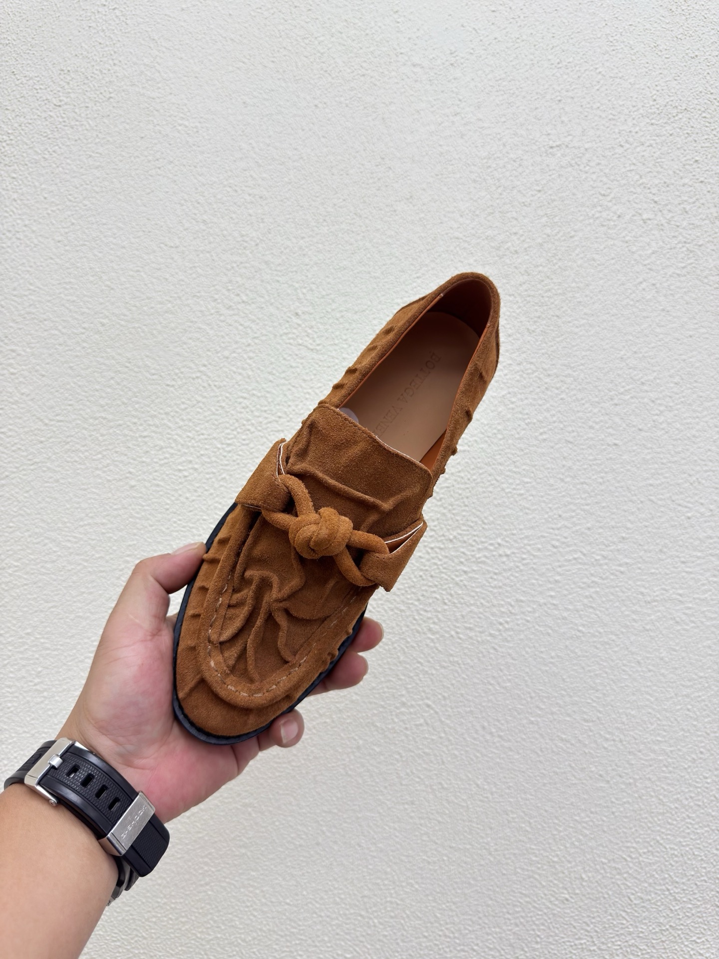 NO:680579,BV old money style pleated leather, genuine leather rope fastener decoration, loafers, bottega veneta, loafers19860909BV老钱风 褶皱皮料 真皮结绳扣件装饰,乐福鞋,bottega veneta,loafers,Women's Shoes