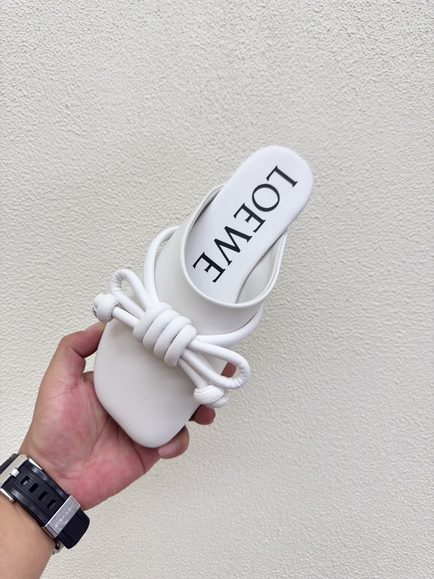 NO:750464,LOEWE flat toe slippers in 5 colors, half slippers, loewe, slippers19860909LOEWE 平底包头拖鞋5色入,半拖,loewe,slippers,Women's Shoes