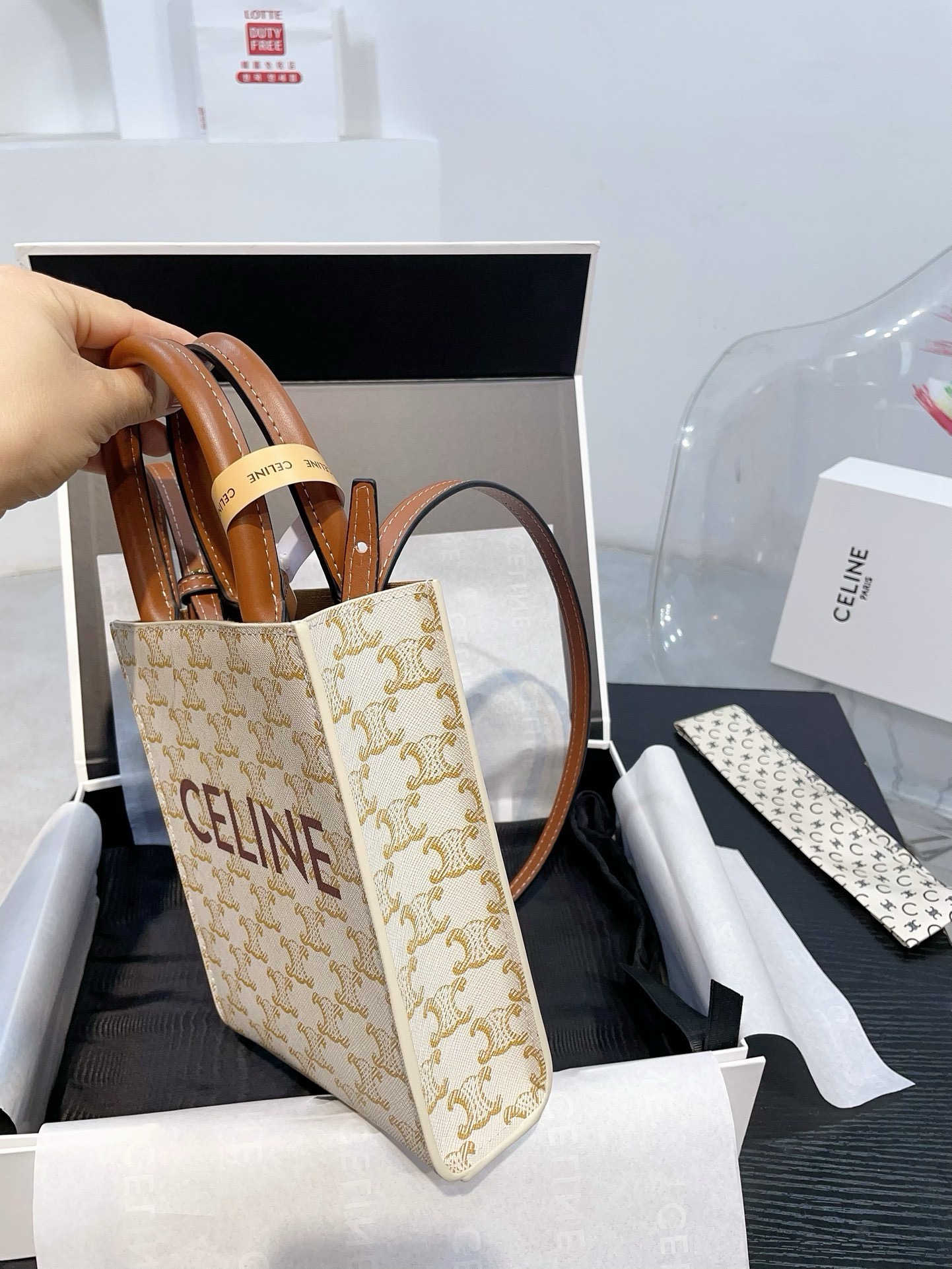 Celine bag High quality folding gift box with scarf — photo 5