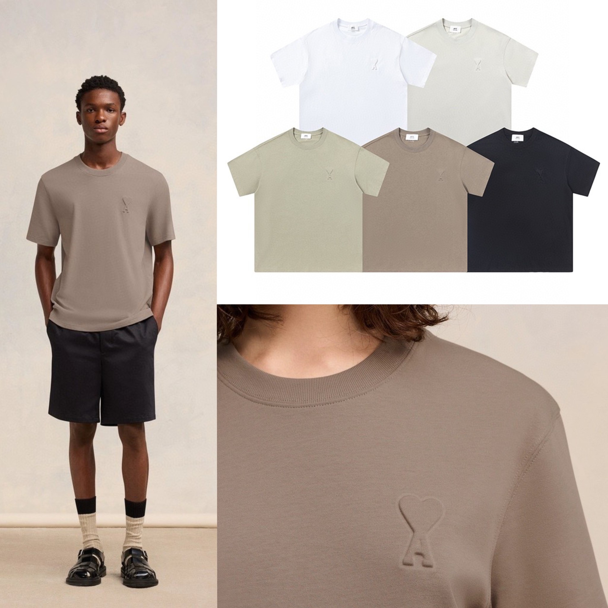 “High-quality Women’s Suit with 3D Emboss Cyst T-Shirt in Various Colors and Sizes” - 图片 8