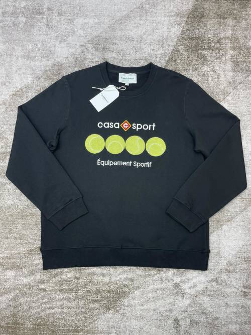 Casablanca Casa Sport Cotton Sweatshirt Round Neck Long Sleeve Pullover 1 Casablanca Casa Sport Cotton Sweatshirt Round Neck Long Sleeve Pullover