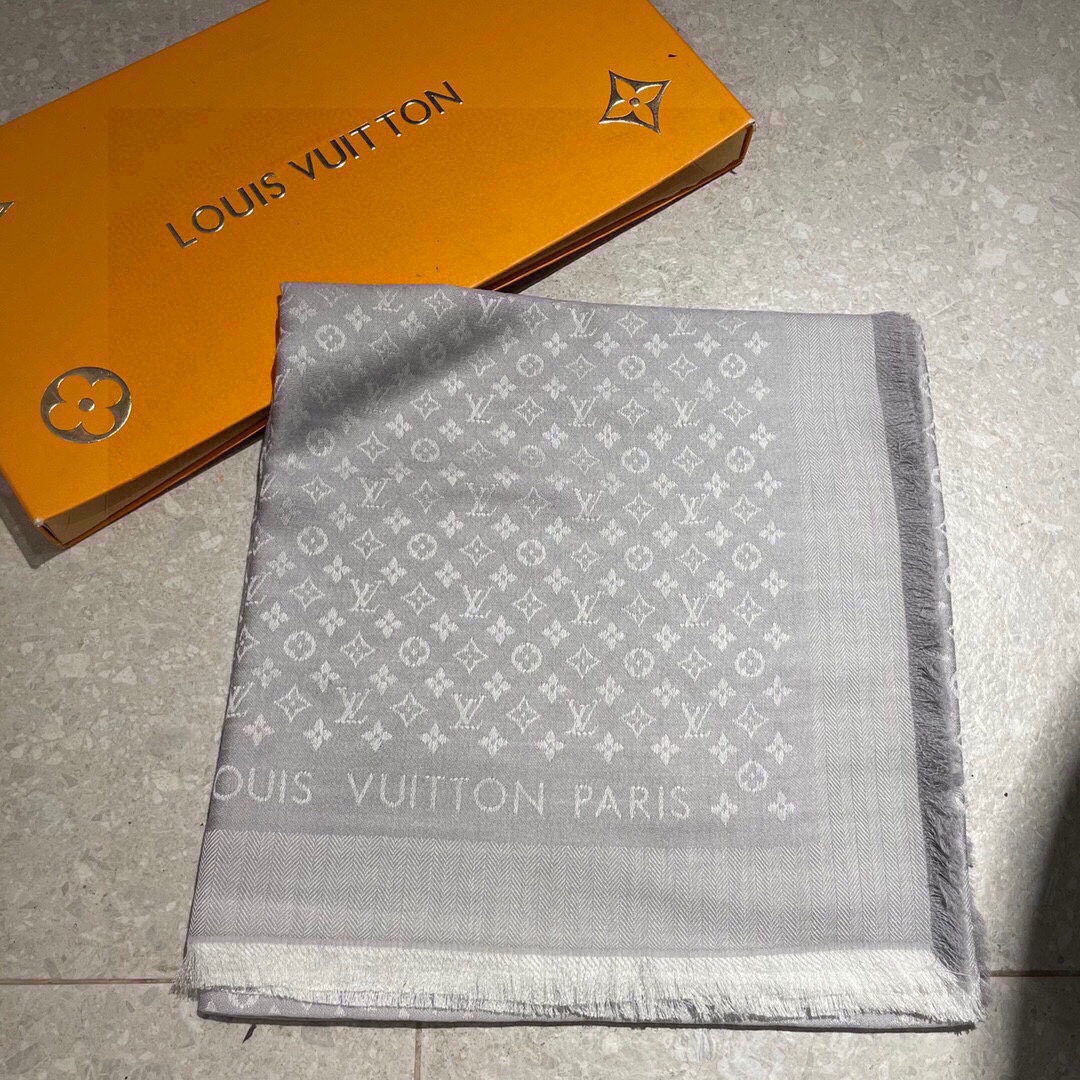 Louis Vuitton Scarf Shawl Wool