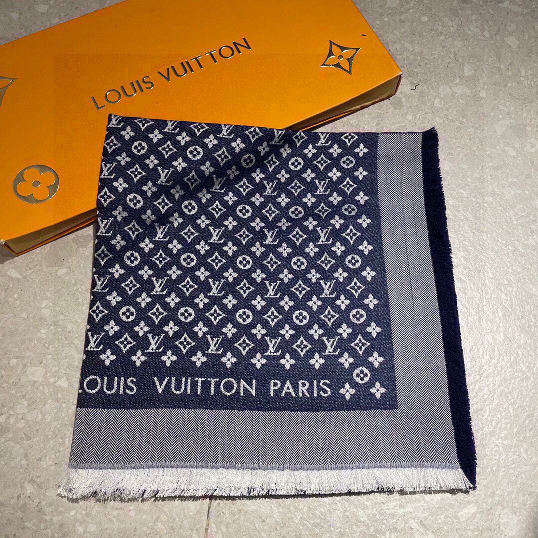 Louis Vuitton Scarf Shawl Designer High Replica
 Wool