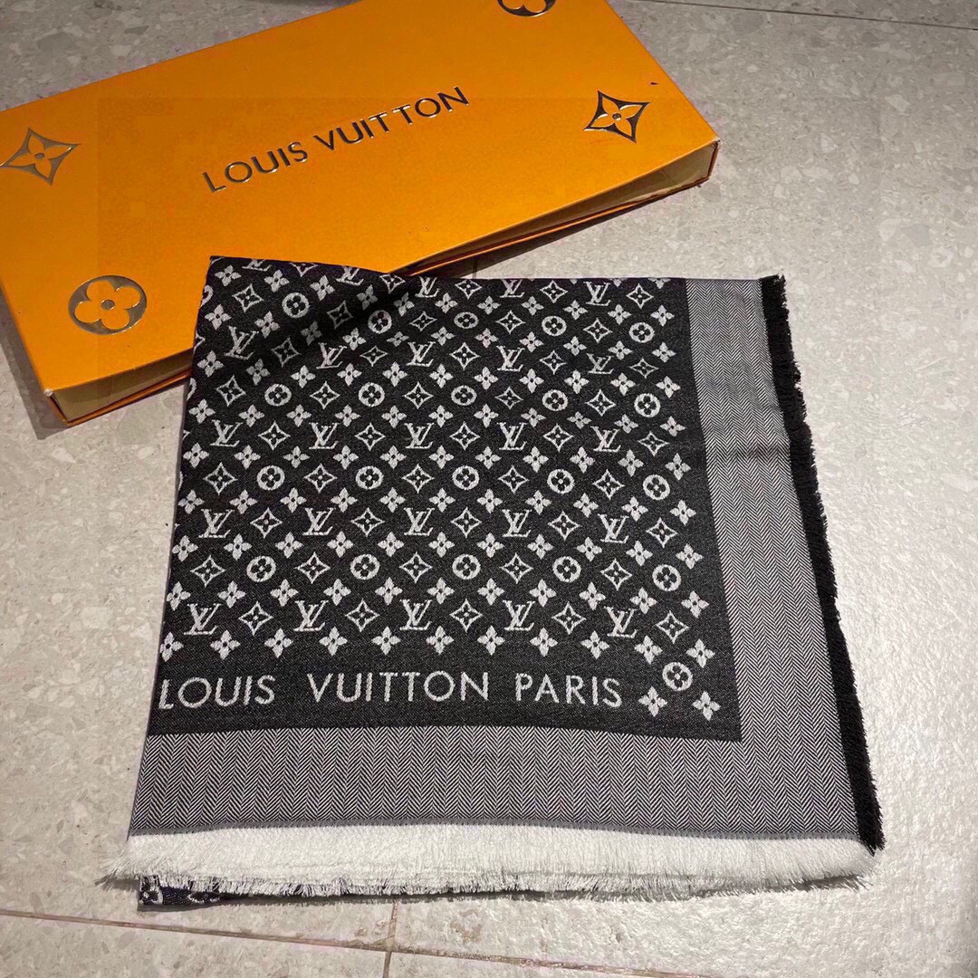 Louis Vuitton Luxury
 Scarf Shawl Buy First Copy Replica
 Wool