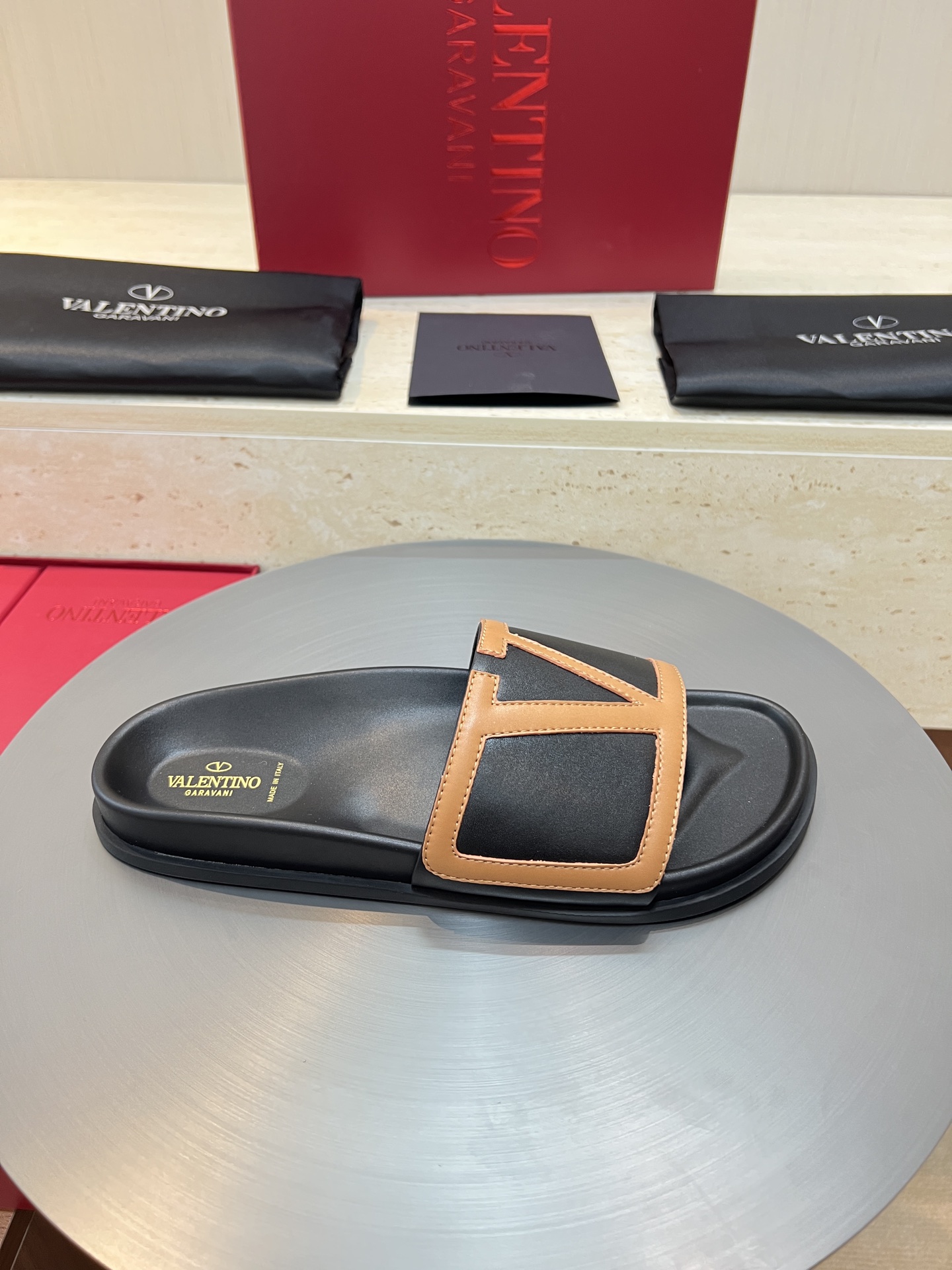 Valentino Men's Leather Sandals | Summer Style & Comfort - Sizes 39-44 7 i1745049616360 3346 0 5