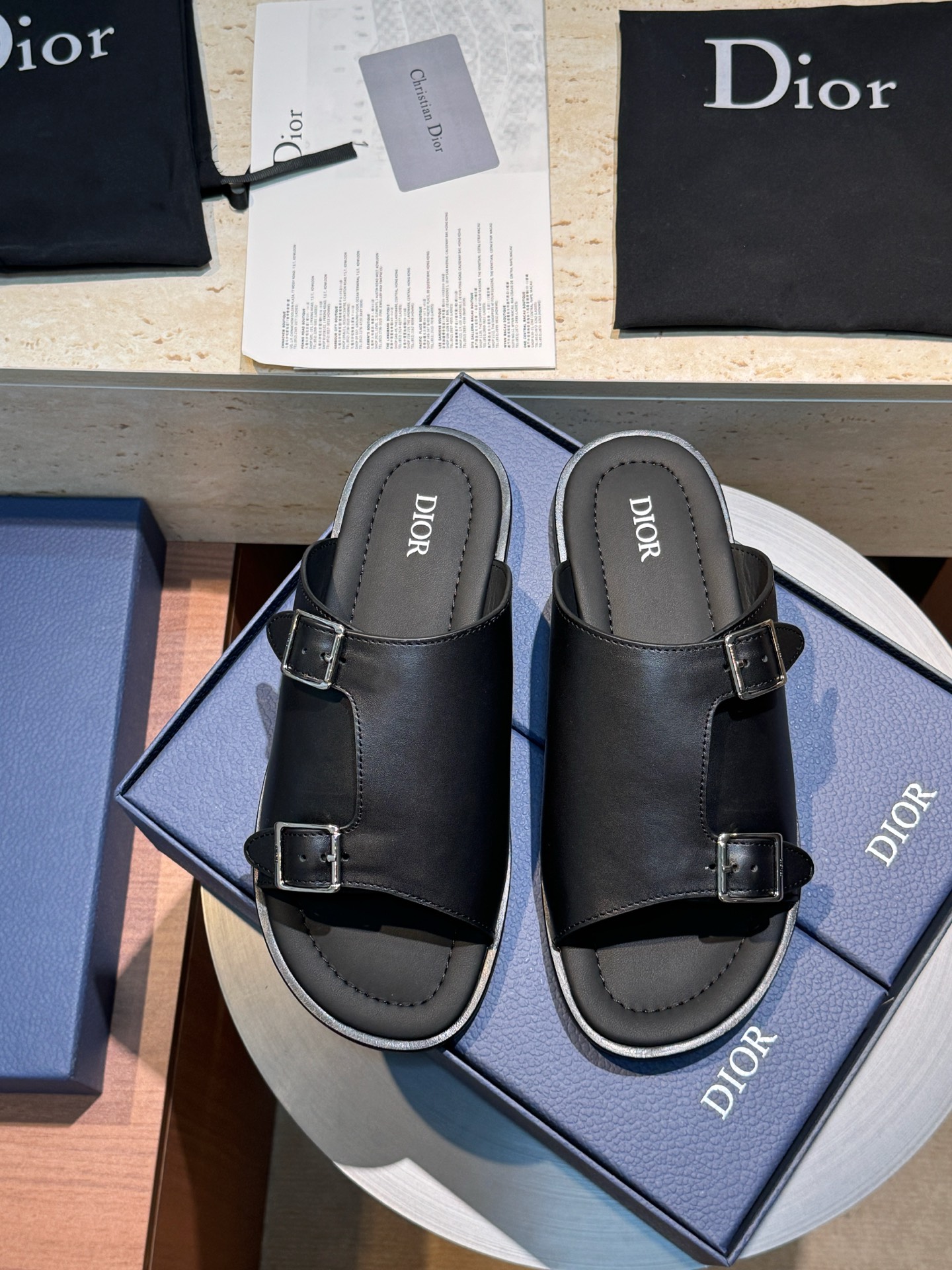 Dior Style Leather Men's Shoes Lookbook Reference image 1