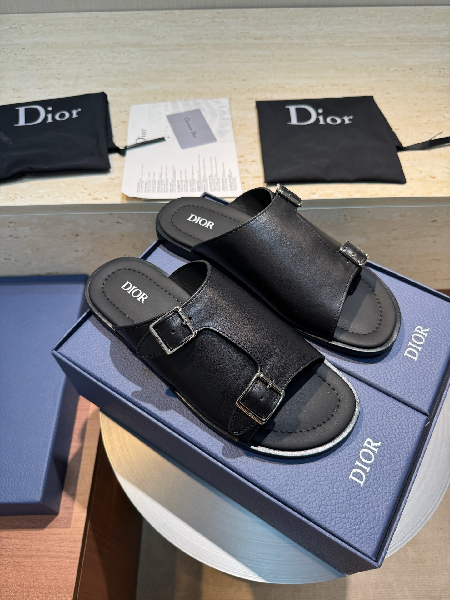 Dior Style Leather Men's Shoes Lookbook Reference image 2
