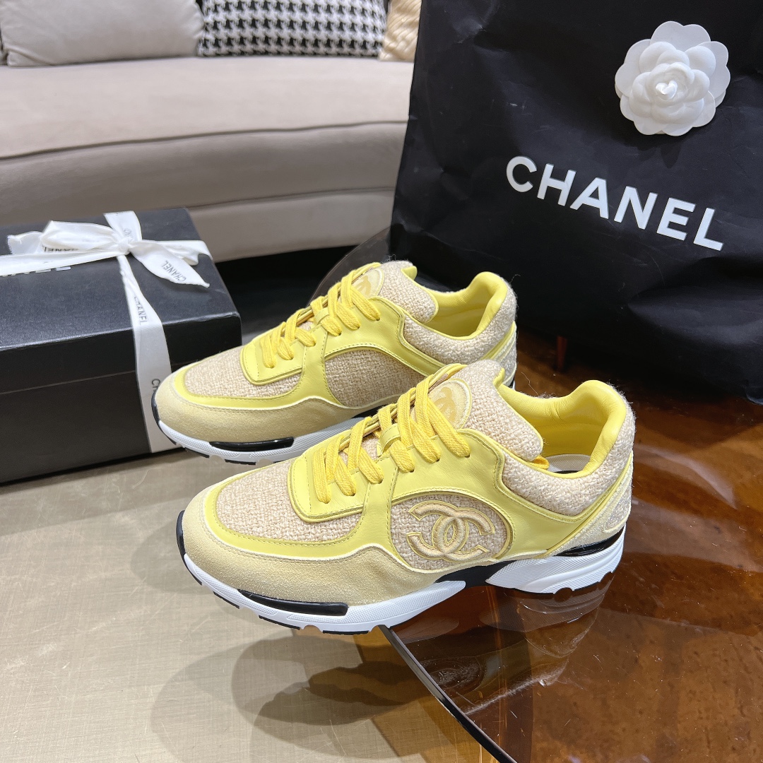 Chanel Haute Couture Classic Luxury Leather Shoe Loafer Shoes 9