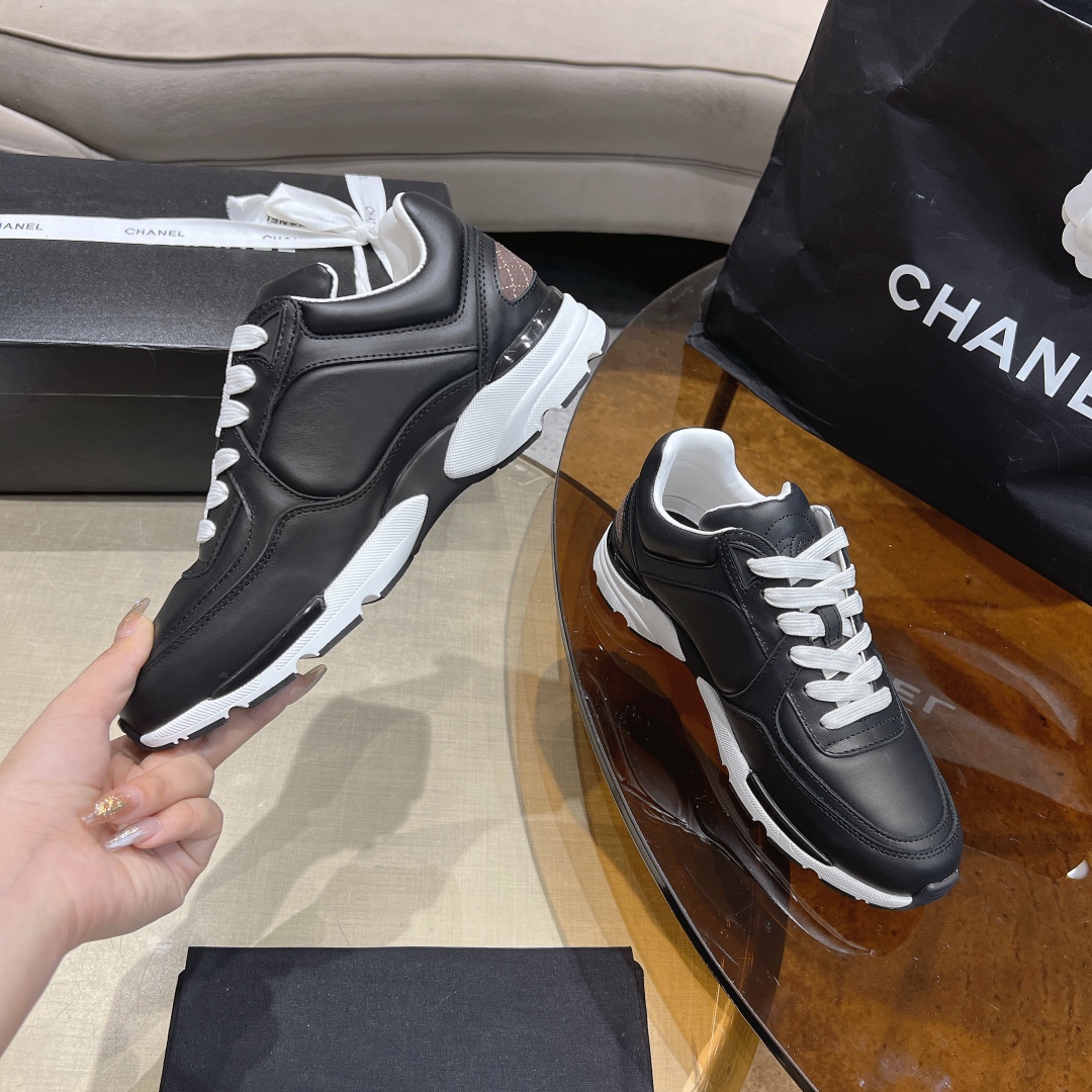 Chanel Haute Couture Classic Luxury Leather Shoe Loafer Shoes 3