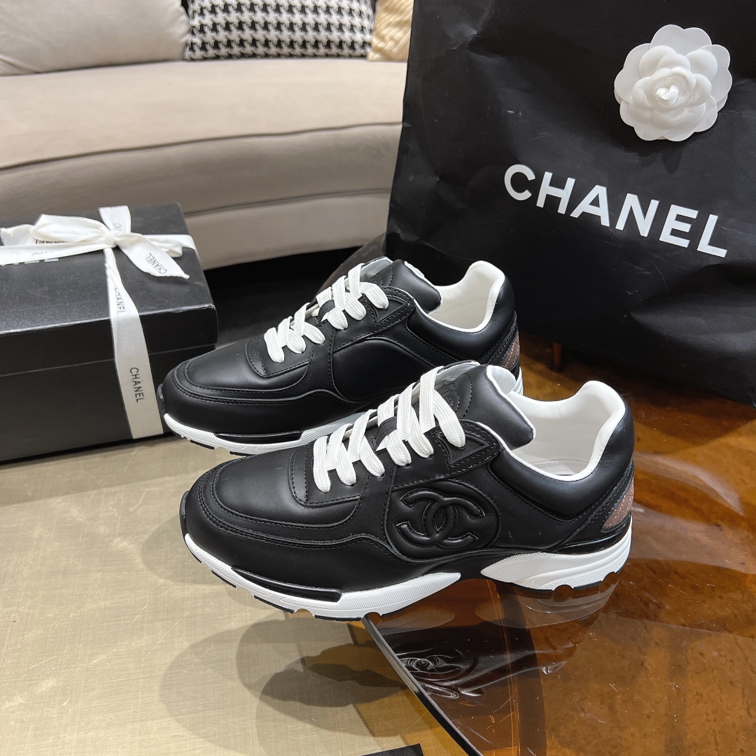 Chanel Haute Couture Classic Luxury Leather Shoe Loafer Shoes 5