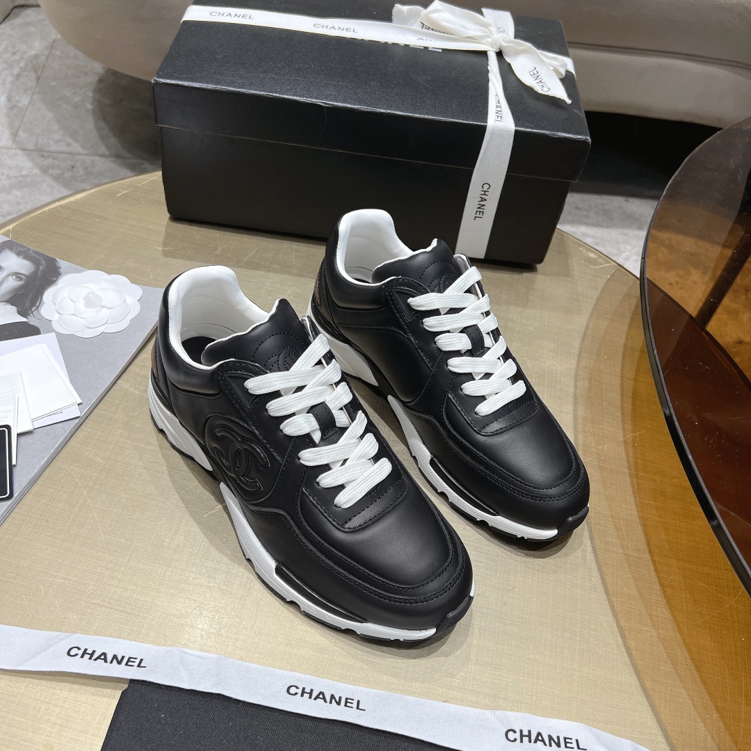 Chanel Haute Couture Classic Luxury Leather Shoe Loafer Shoes 2