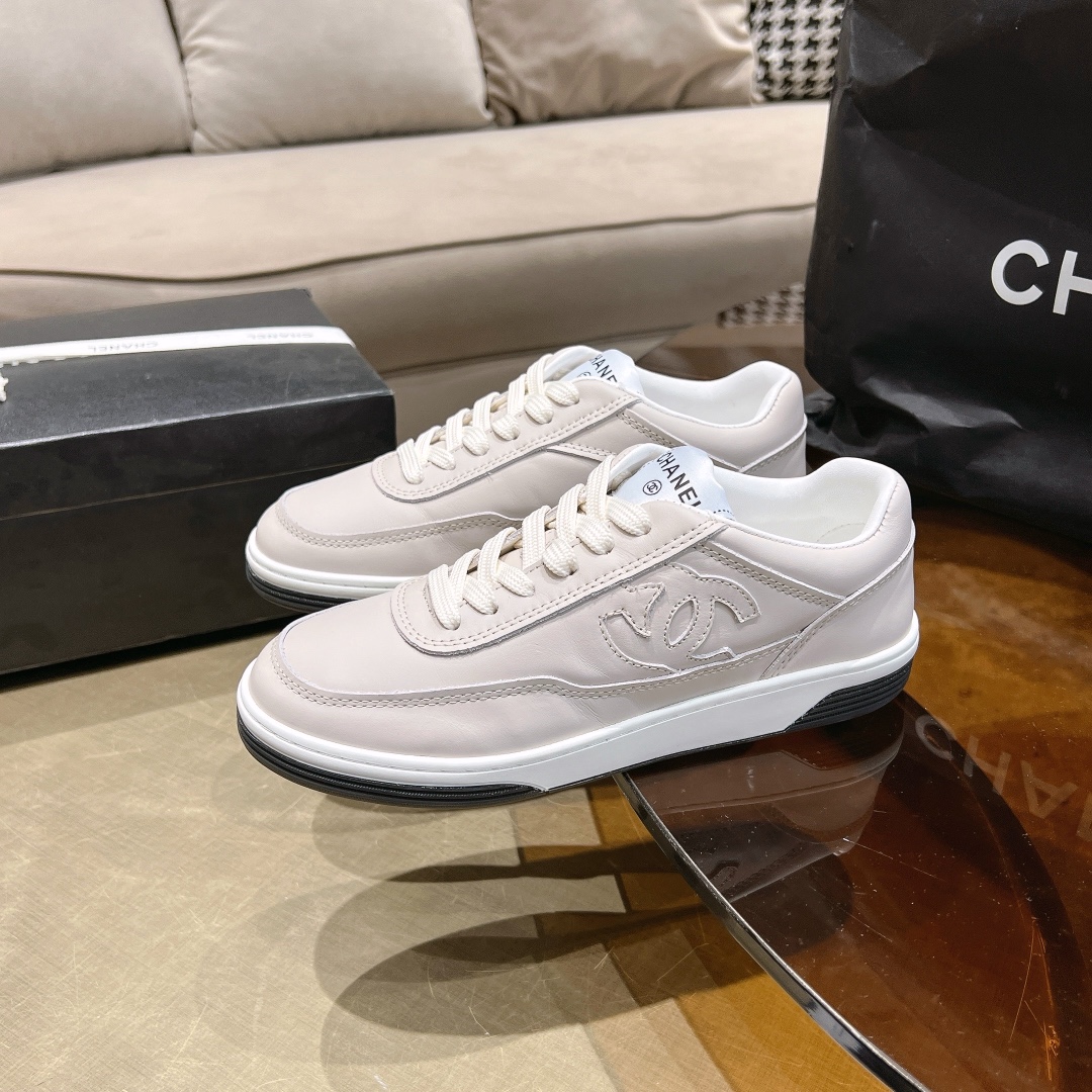 Chanel Haute Couture Classic Luxury Leather Shoe Loafer Shoes 6