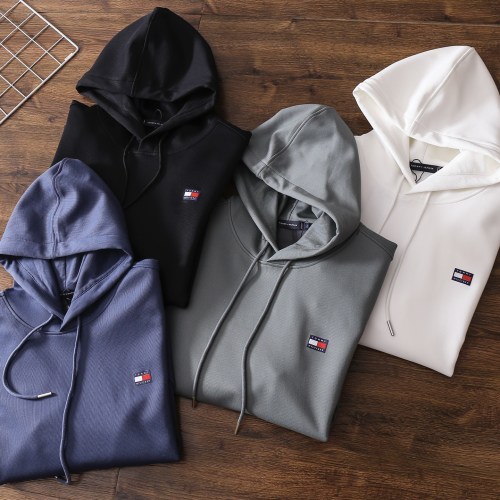 Tommy Hilfiger Men's Waffle Knit Hoodie Classic Fit Pullover Sweatshirt 6 Tommy Hilfiger Men's Waffle Knit Hoodie Classic Fit Pullover Sweatshirt