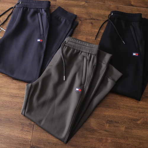 Tommy Hilfiger Men's Fleece Jogger Pants, Elastic Closure, Various Colors 4 Tommy Hilfiger Men's Fleece Jogger Pants, Elastic Closure, Various Colors