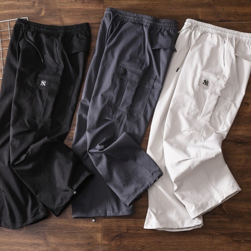 MLB-Inspired NY Cargo Pants: Comfortable, Stylish Sweatpants for Men & Women 1 MLB-Inspired NY Cargo Pants: Comfortable, Stylish Sweatpants for Men & Women