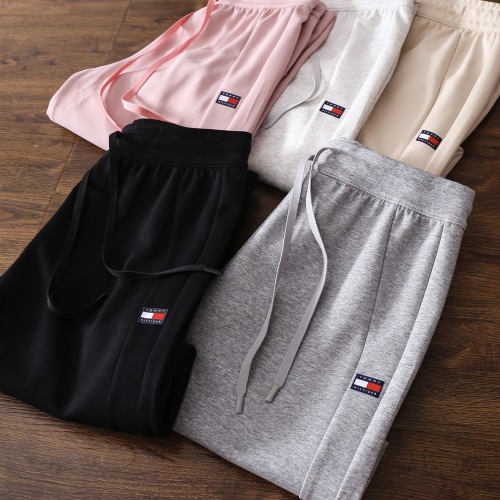 Tommy Hilfiger Women's Casual Loose Wide Leg Pants Straight Trousers 1 Tommy Hilfiger Women's Casual Loose Wide Leg Pants Straight Trousers