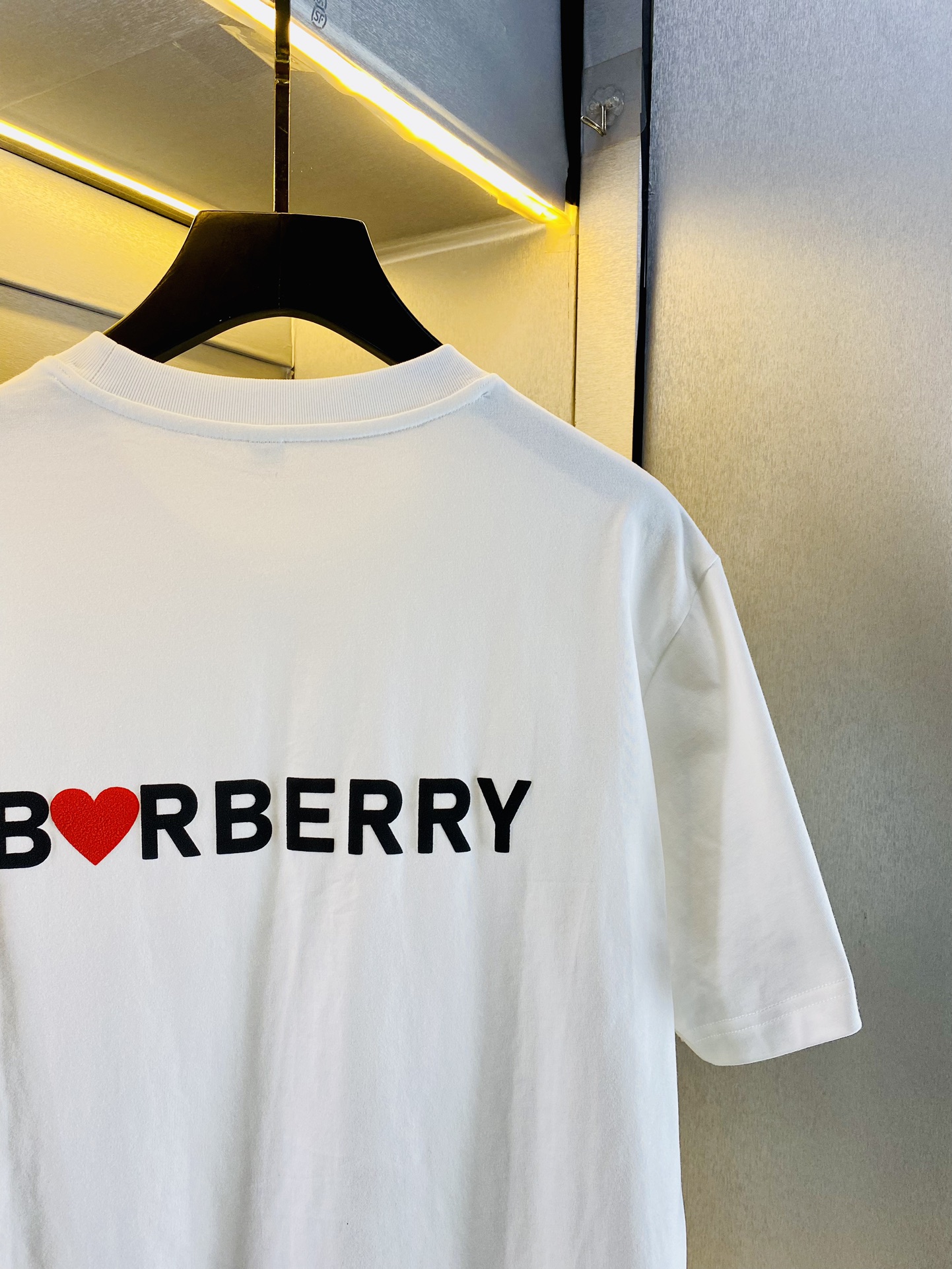 穿210斤胖子福音情侣装巴宝莉Burberry原单品质2024最新款男装短袖T恤精选专柜订制顶级丝光棉进