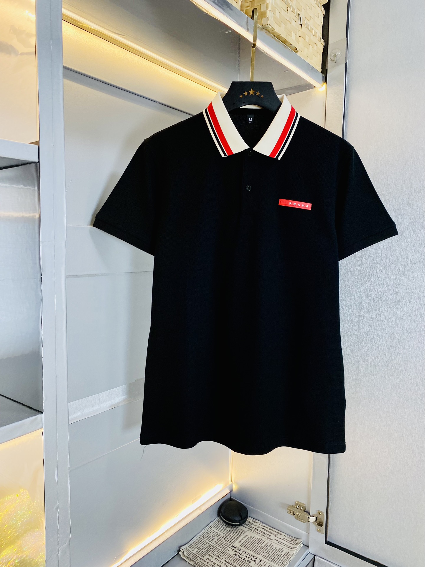 Prada Kleding T-Shirt Katoen Gemerceriseerd katoen Korte mouw