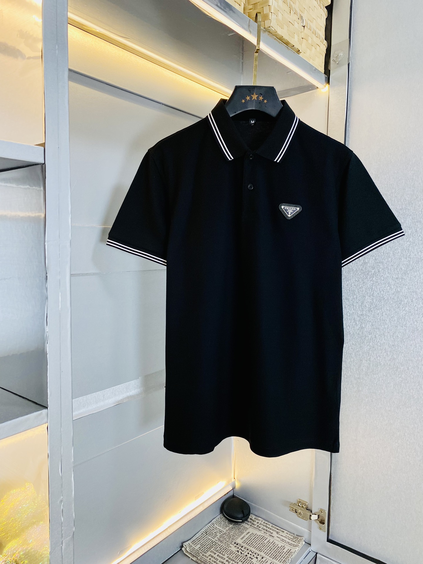 Prada Kleding T-Shirt Katoen Gemerceriseerd katoen Korte mouw