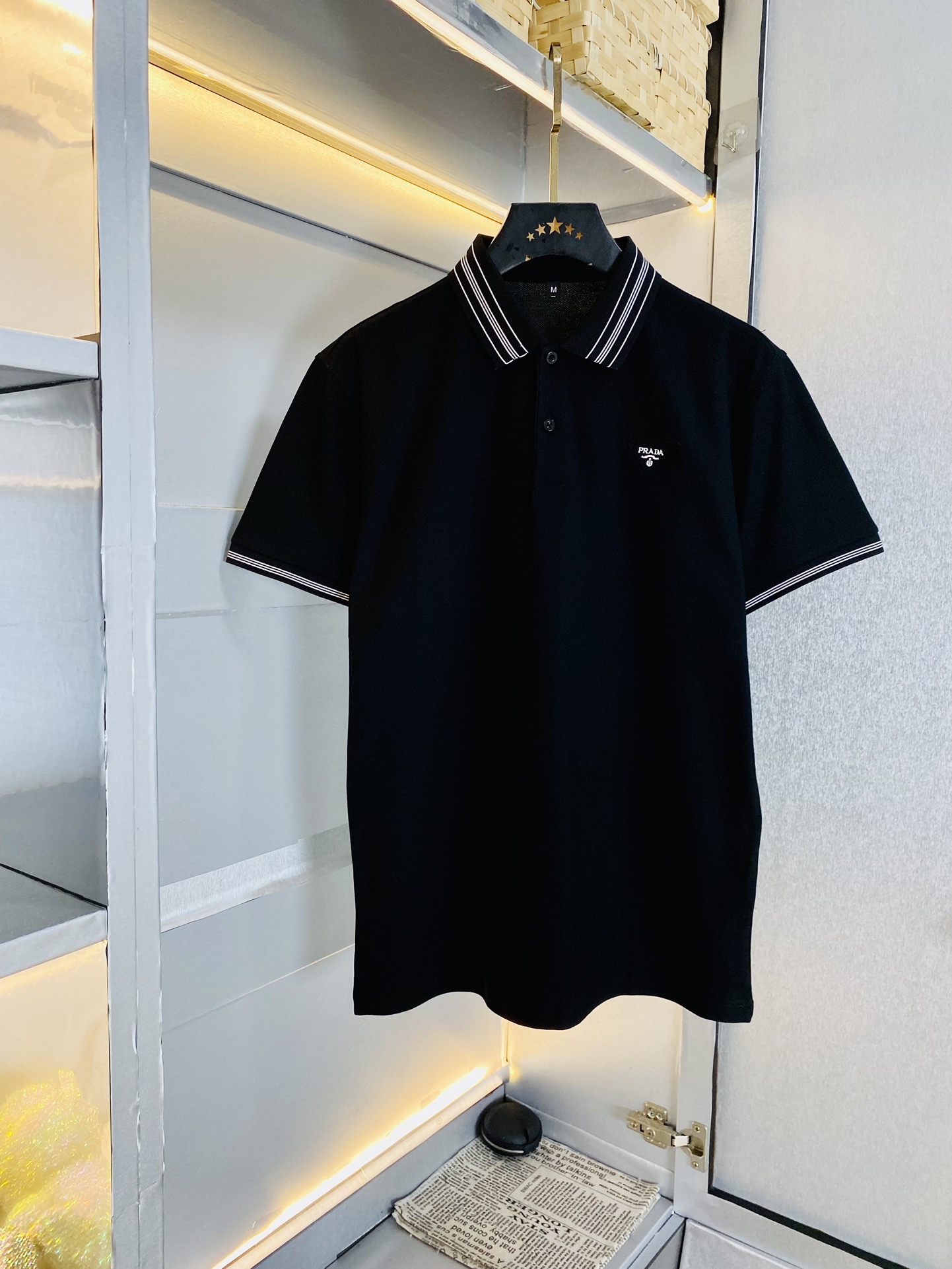 Prada Kleding T-Shirt Katoen Gemerceriseerd katoen Korte mouw