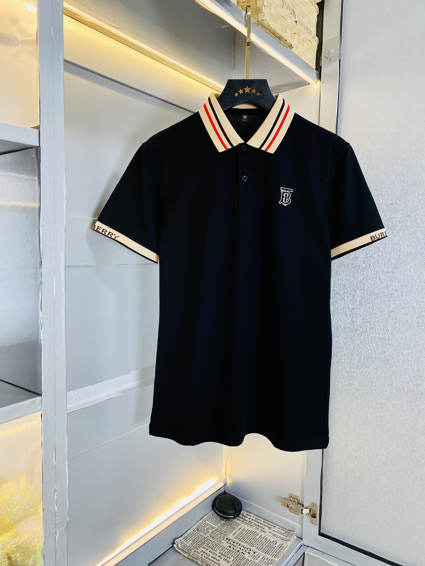 Burberry Kleding T-Shirt Katoen Gemerceriseerd katoen Korte mouw