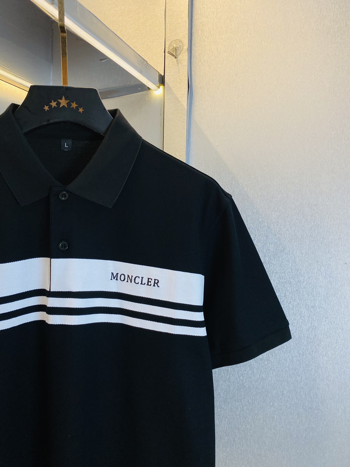 穿200斤蒙口Moncler原单品质2024最新款衣服男装翻领短袖精选专柜订制顶级朱地丝光棉进口面料所有