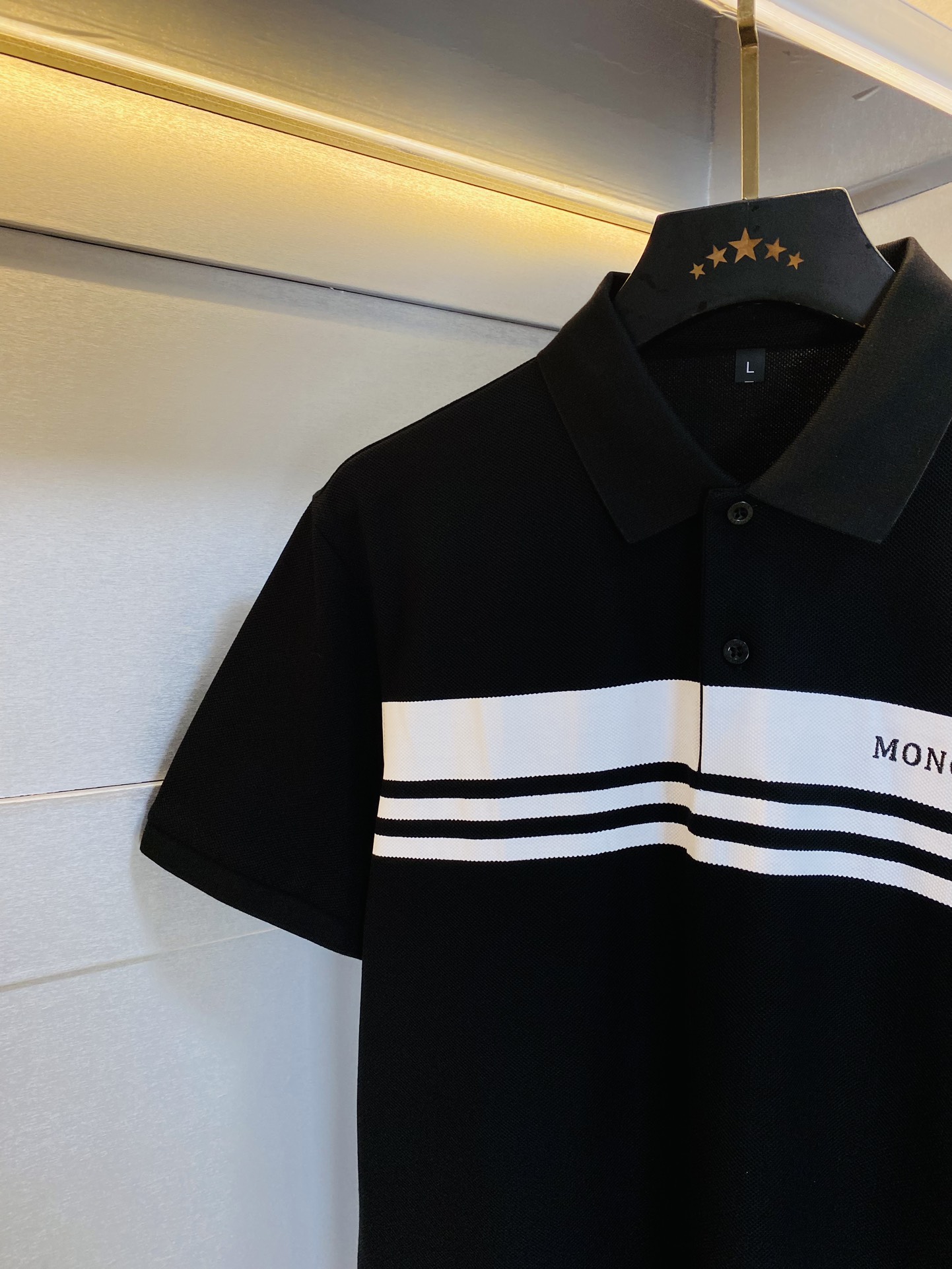 穿200斤蒙口Moncler原单品质2024最新款衣服男装翻领短袖精选专柜订制顶级朱地丝光棉进口面料所有