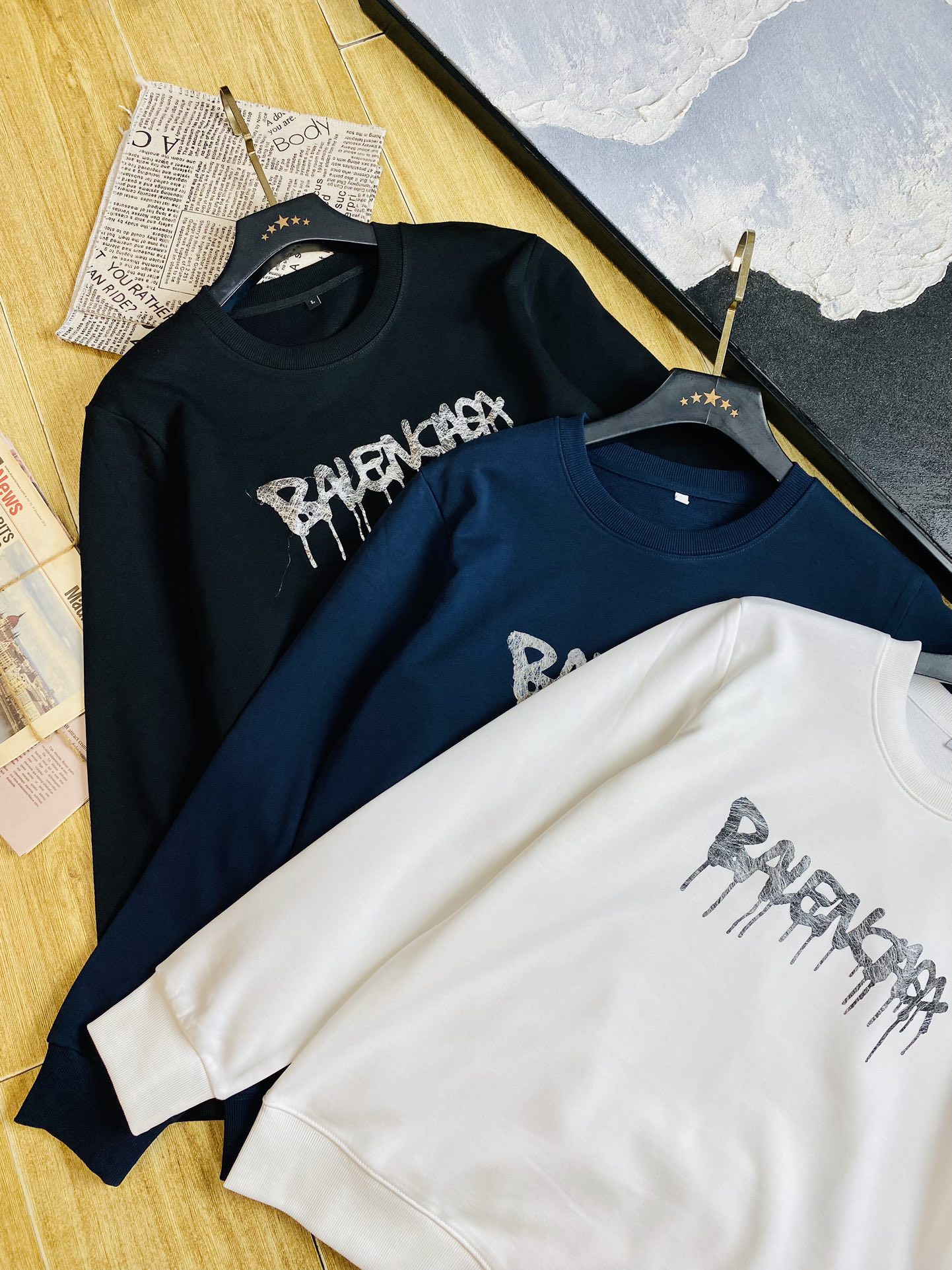 ！  官网款🔥可穿200斤胖子福音🔥 巴黎世家Balenciaga 原单品质  三标齐全 最新款 衣服男