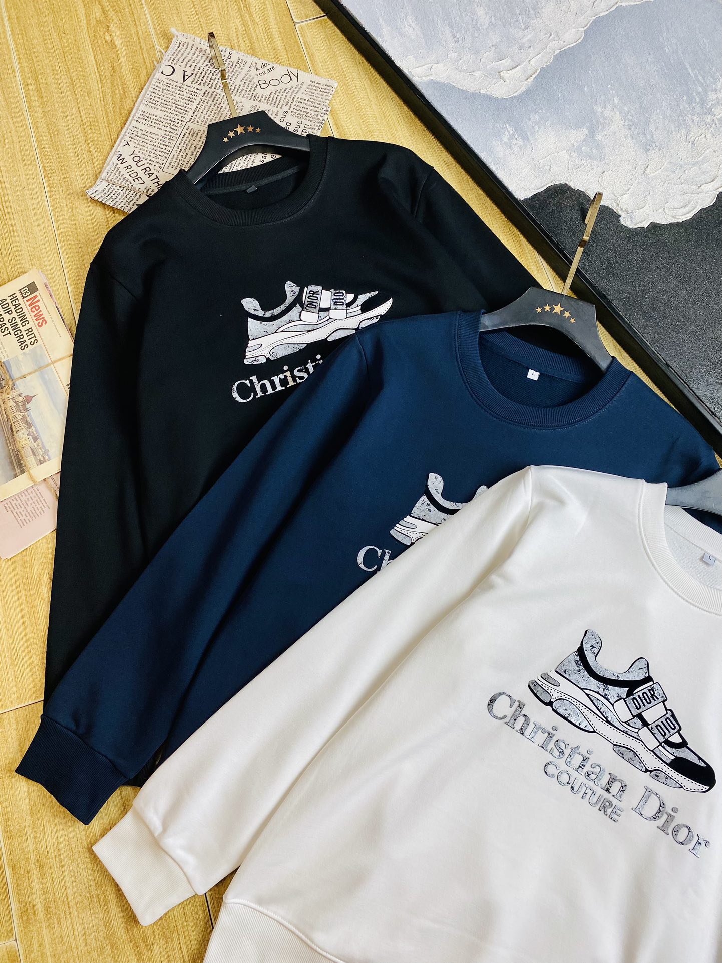 ！  官网款🔥可穿200斤胖子福音🔥 迪奥Dior 原单品质  三标齐全 最新款 衣服男装卫衣T恤 精选