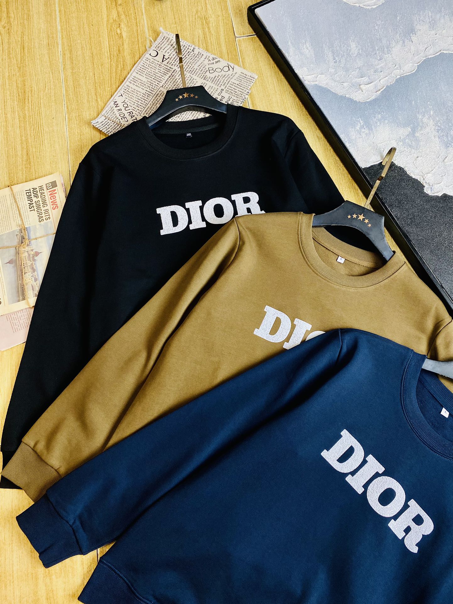 ！  官网款🔥可穿200斤胖子福音🔥 迪奥Dior 原单品质  三标齐全 最新款 衣服男装卫衣T恤 精选