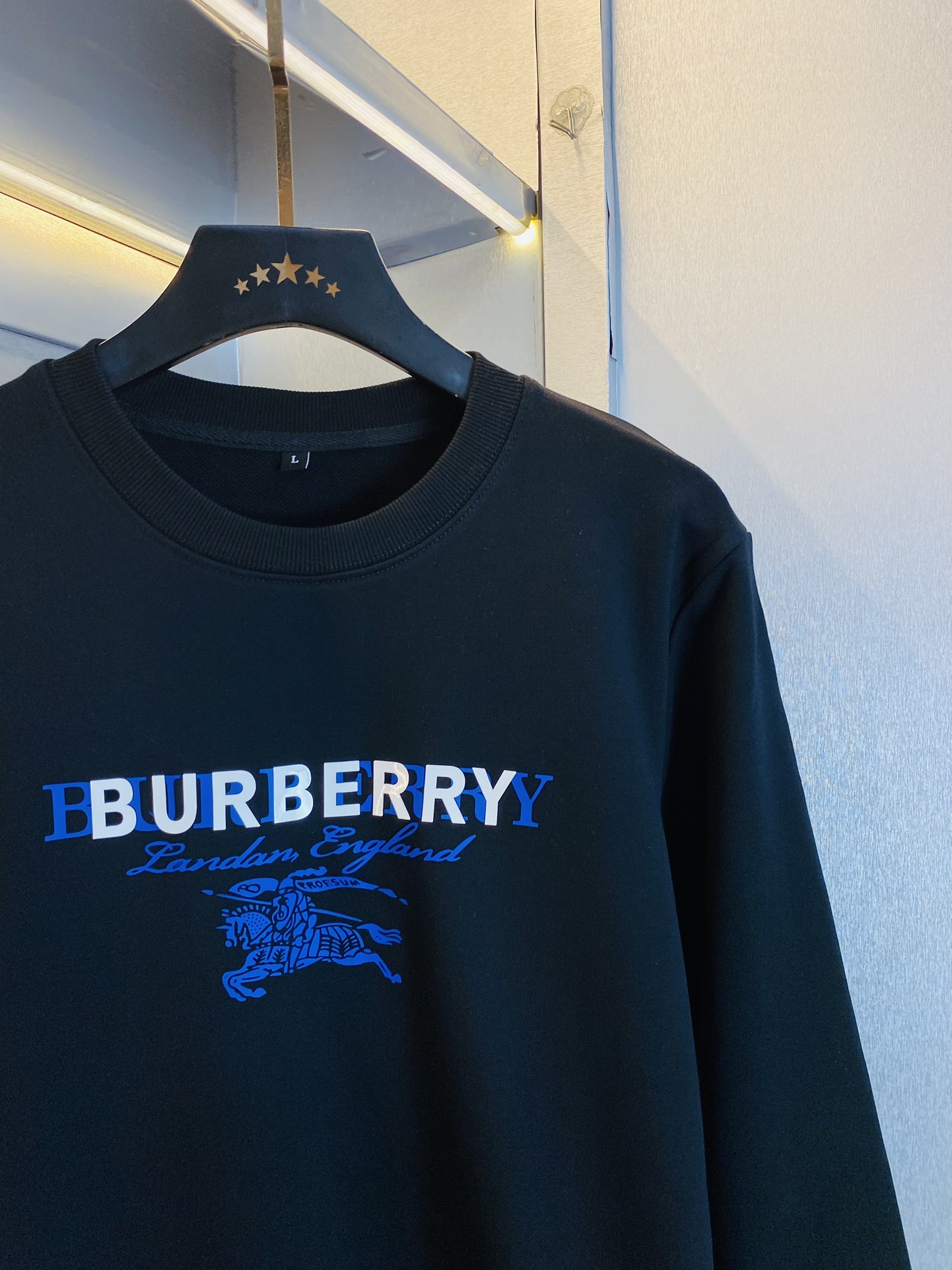 ！  官网款🔥可穿200斤胖子福音🔥 巴宝莉Burberry 原单品质  三标齐全 最新款 衣服男装卫衣