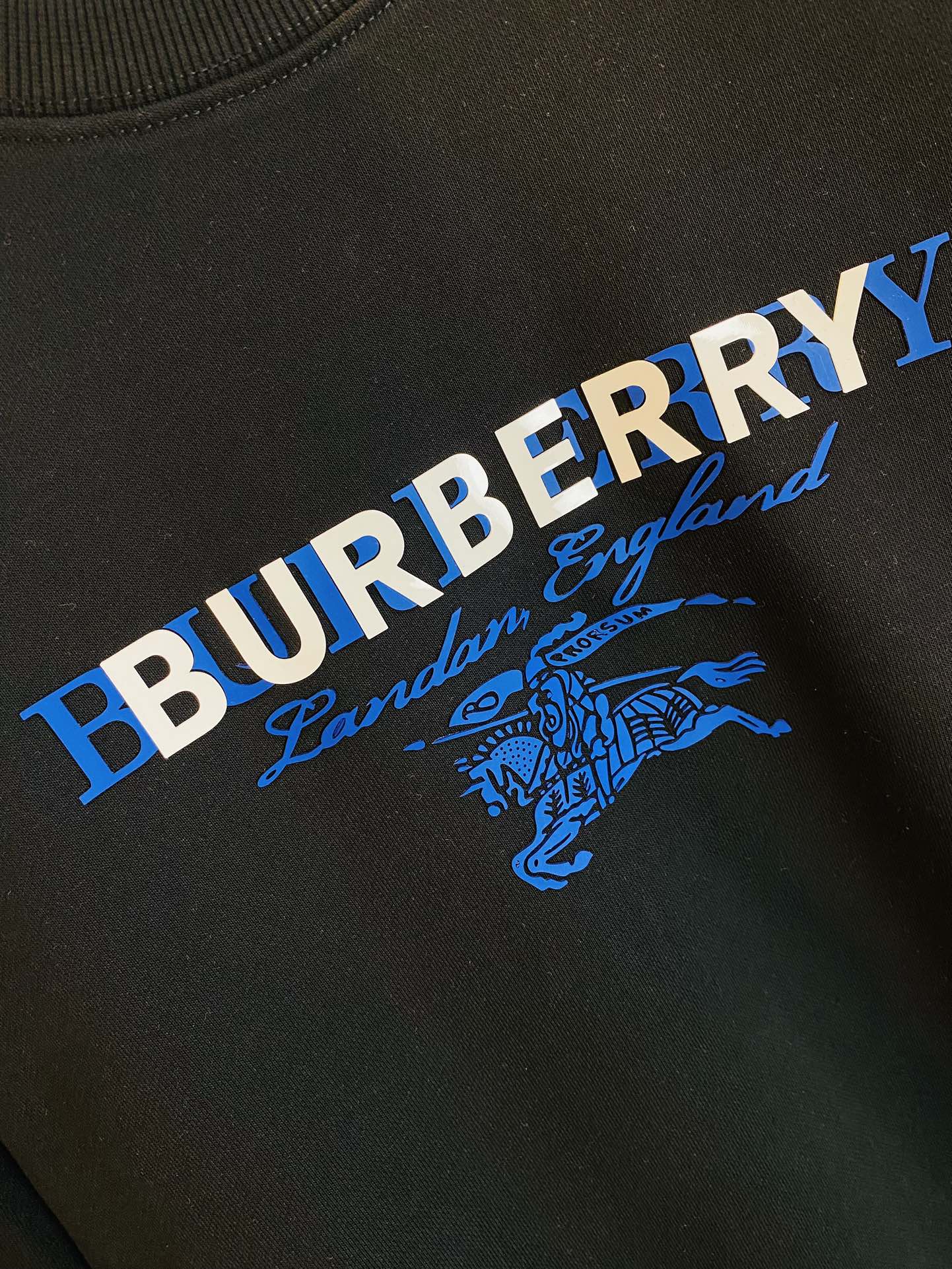 ！  官网款🔥可穿200斤胖子福音🔥 巴宝莉Burberry 原单品质  三标齐全 最新款 衣服男装卫衣