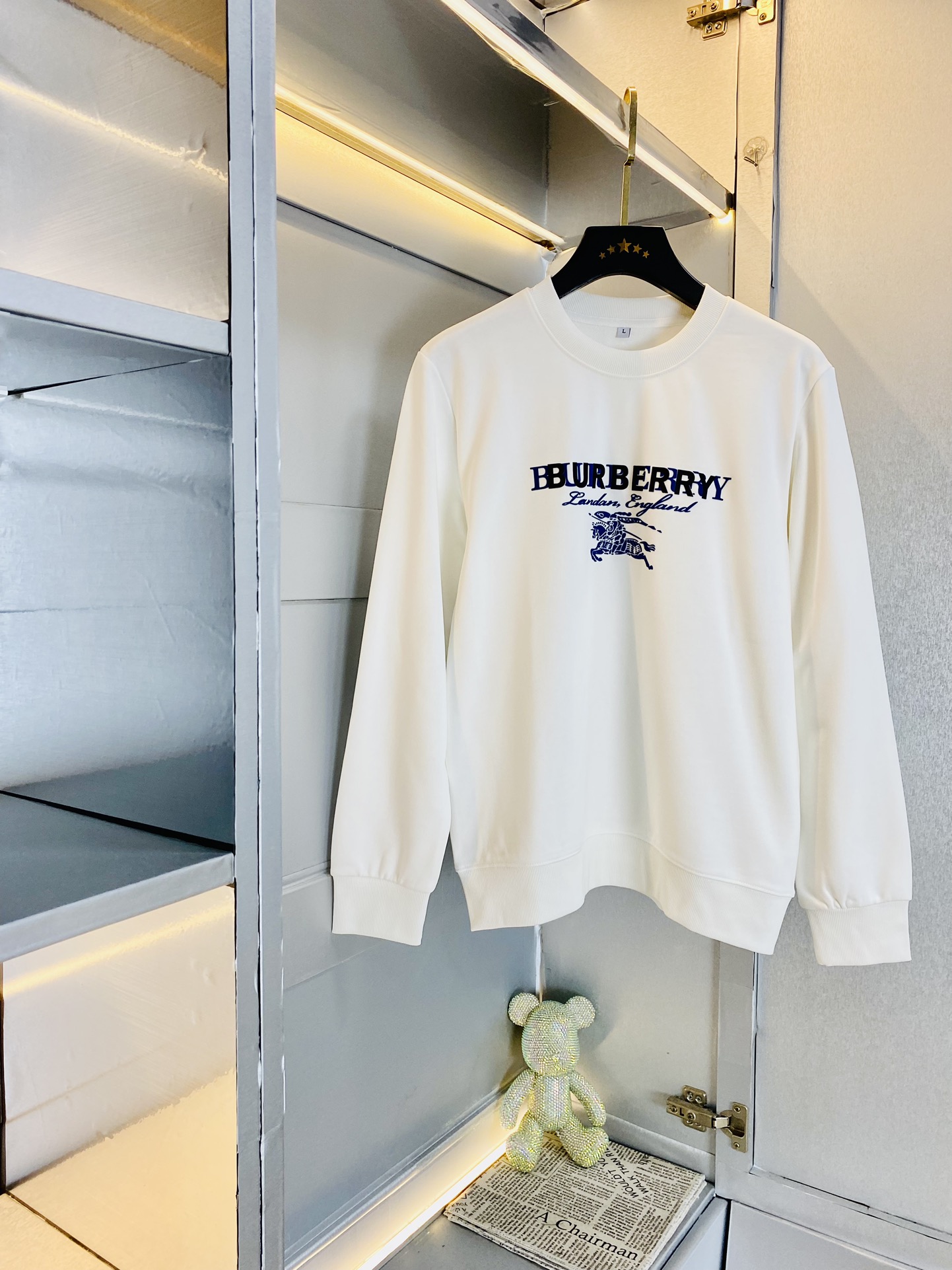 ！  官网款🔥可穿200斤胖子福音🔥 巴宝莉Burberry 原单品质  三标齐全 最新款 衣服男装卫衣