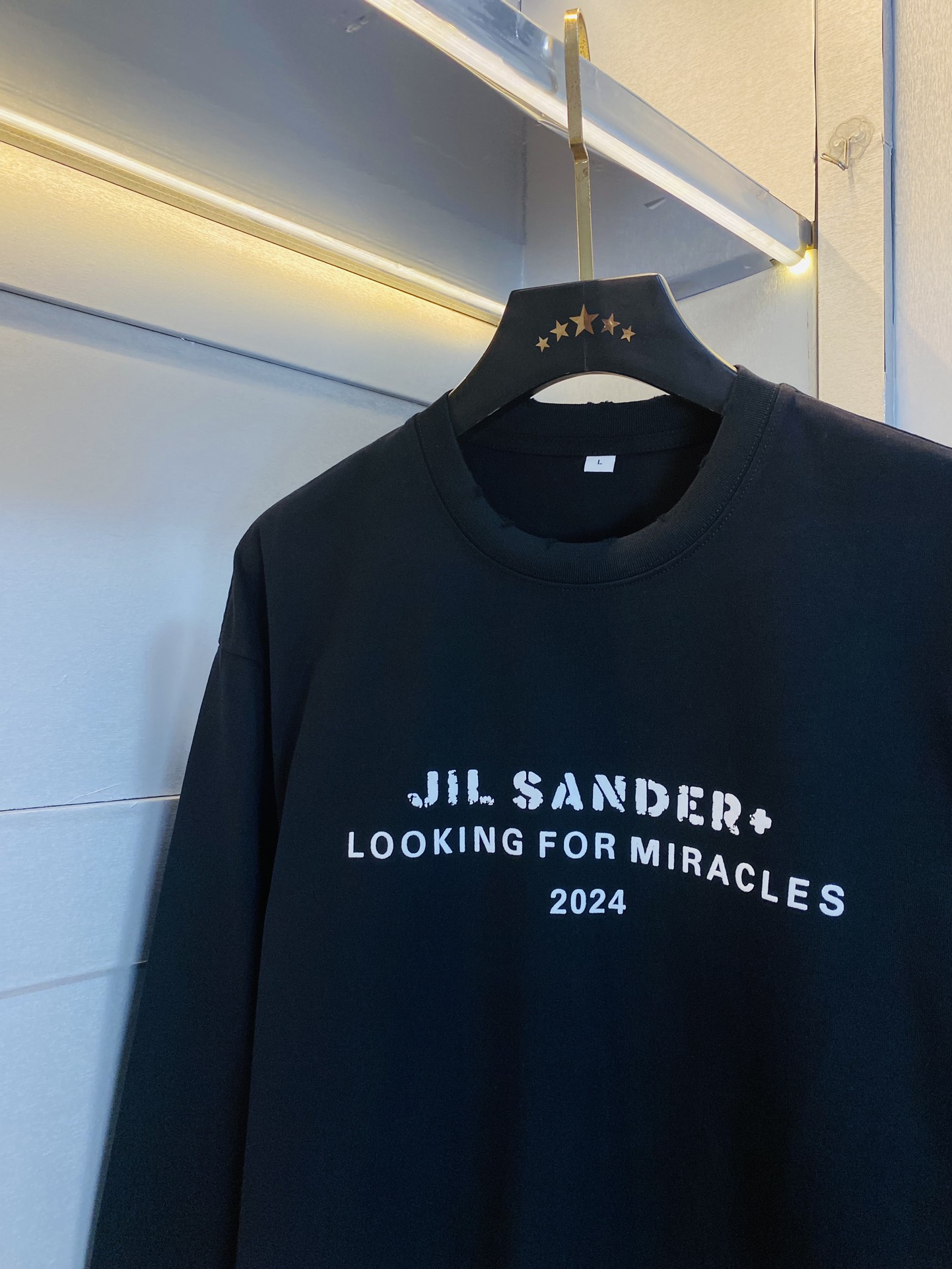 ！  🔥穿220斤 胖子福音 💞JIL 原单品质情侣款 最新款 加厚长袖卫衣款打底衫 精选专柜订制顶级🐥