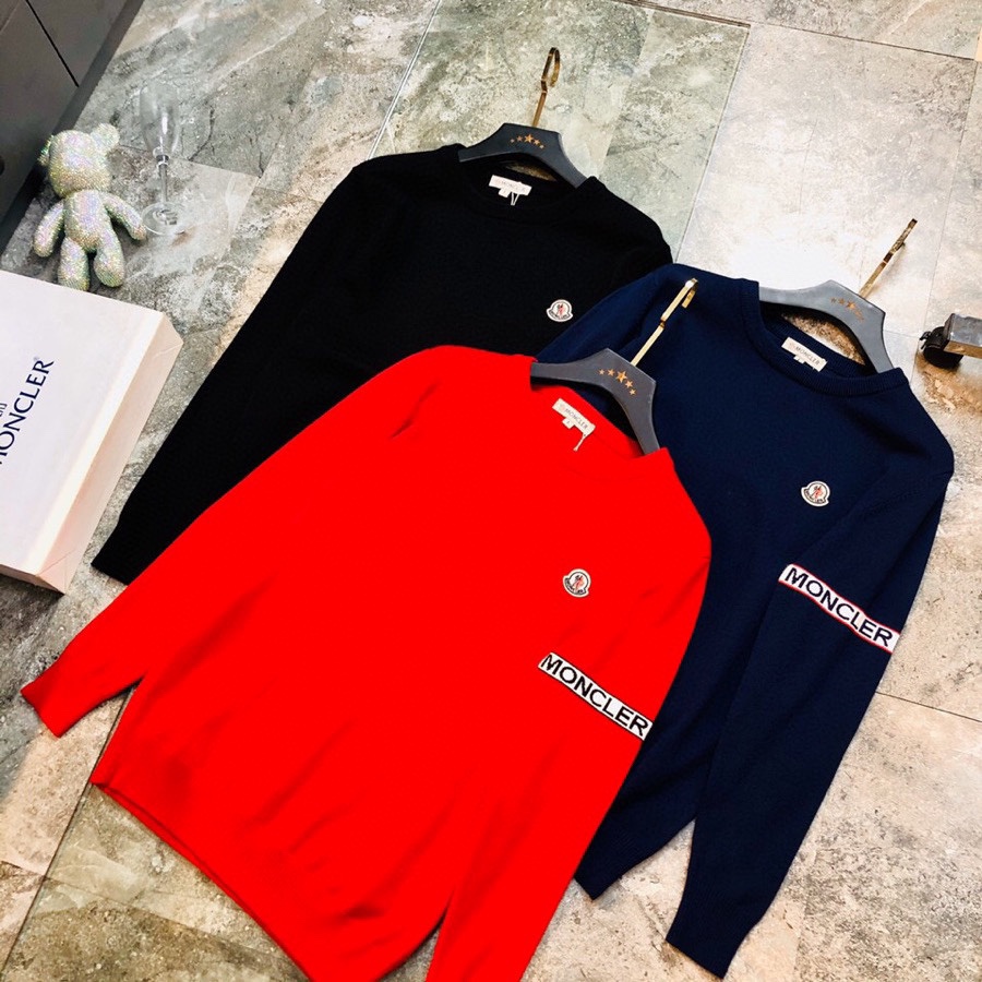 ！  可穿200斤 🆘 蒙口Moncler 原单品质毛衣 最新款 长袖羊毛衫 精选专柜订制顶级🐆欧洲羊毛