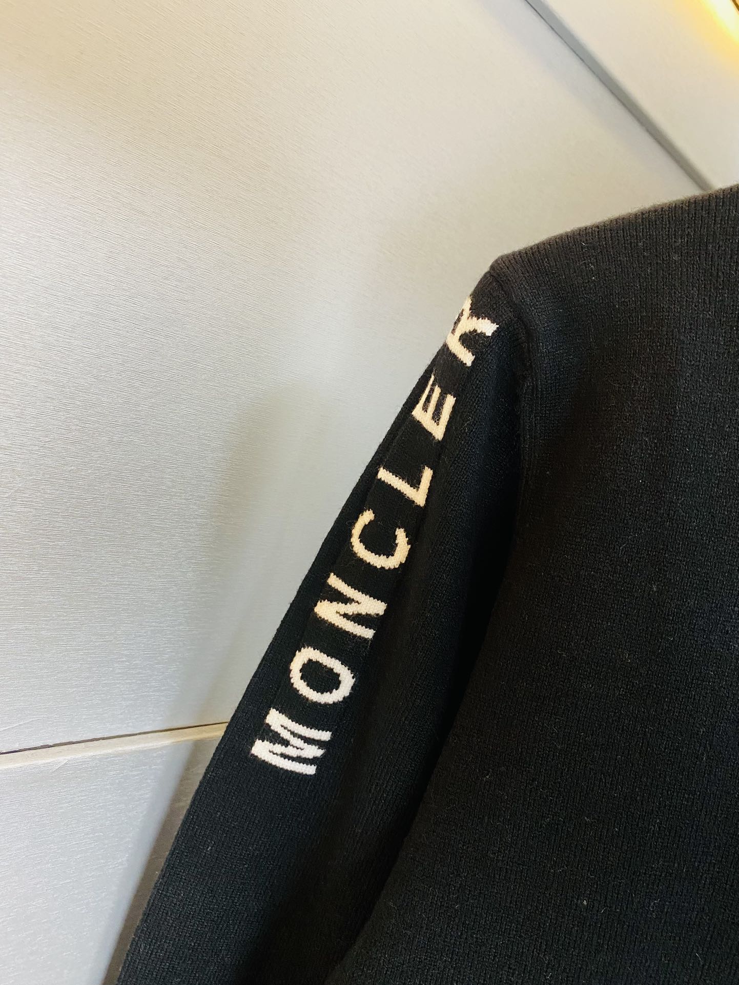 ！  可穿200斤 🆘 蒙口Moncler 原单品质毛衣 最新款 长袖羊毛衫 精选专柜订制顶级🐆欧洲羊毛