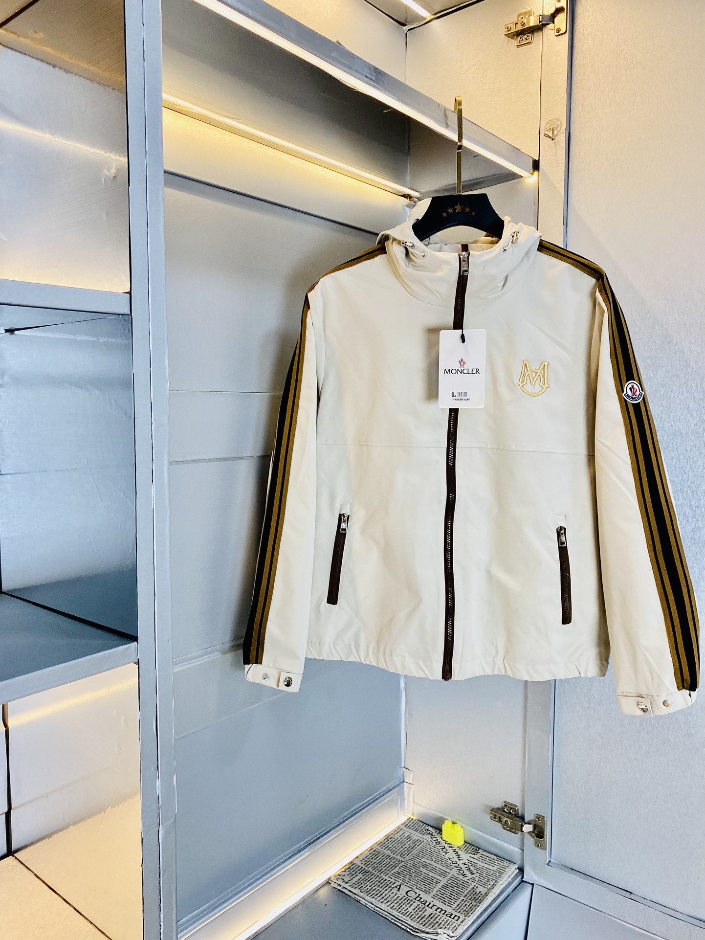 官网原单货可穿200斤蒙口Moncler2024秋款！新款外套夹克三标齐全带洗水唛高版本高品质原版面料网