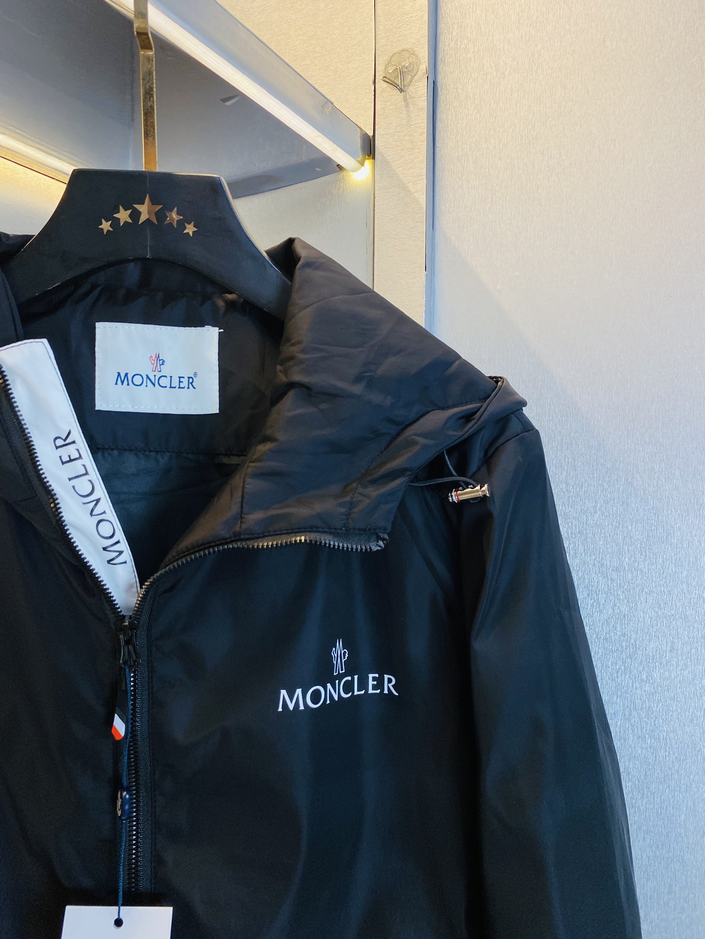 官网原单货可穿200斤蒙口Moncler2024秋款！新款外套夹克三标齐全带洗水唛高版本高品质原版面料网