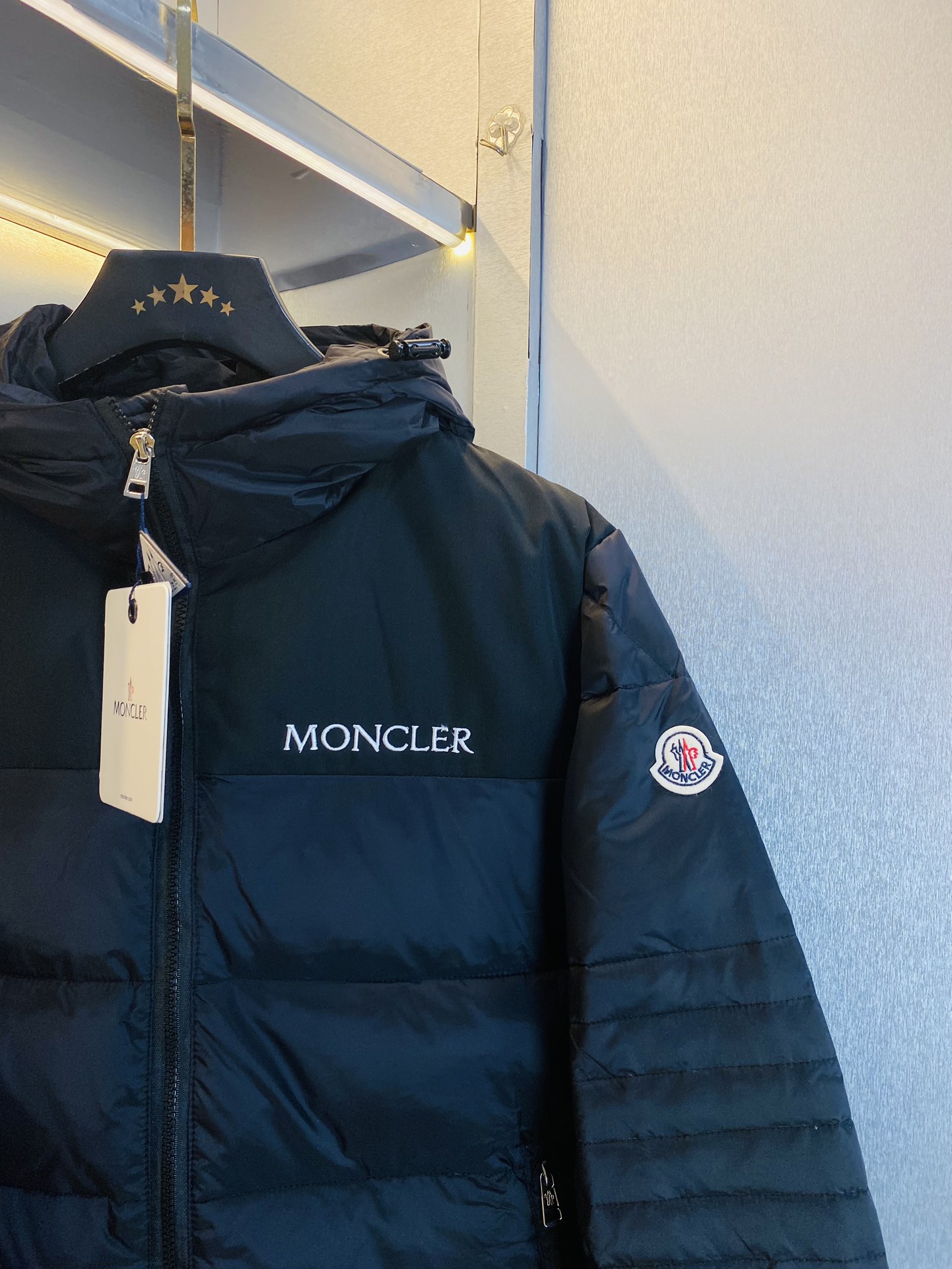 官网原单货可穿200斤蒙口Moncler2024冬款！新款加厚款羽绒服90绒高版本高品质原版面料网红明星