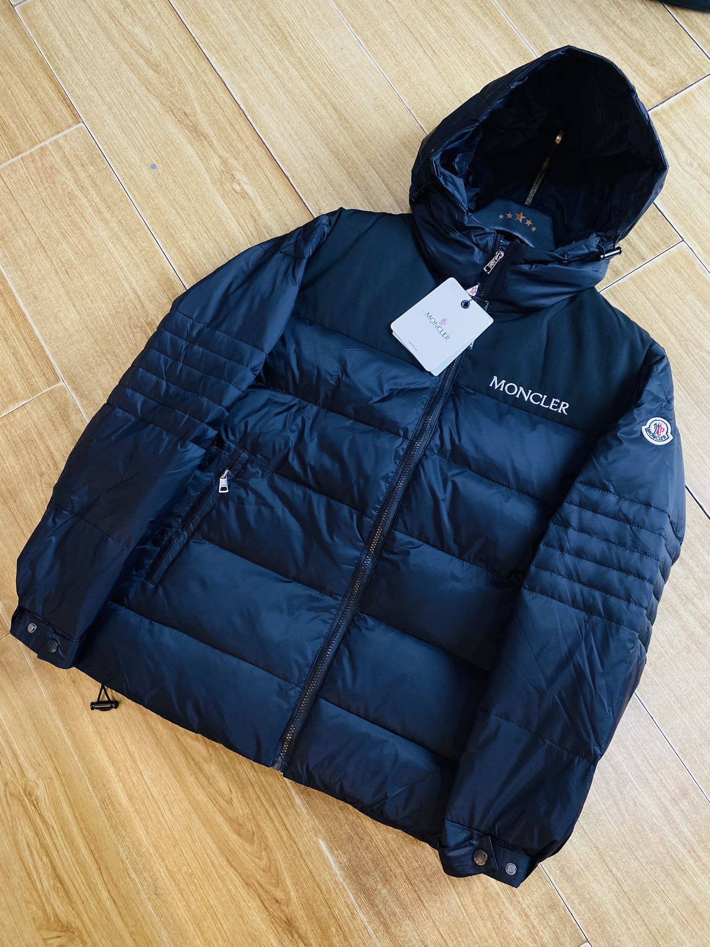 官网原单货可穿200斤蒙口Moncler2024冬款！新款加厚款羽绒服90绒高版本高品质原版面料网红明星