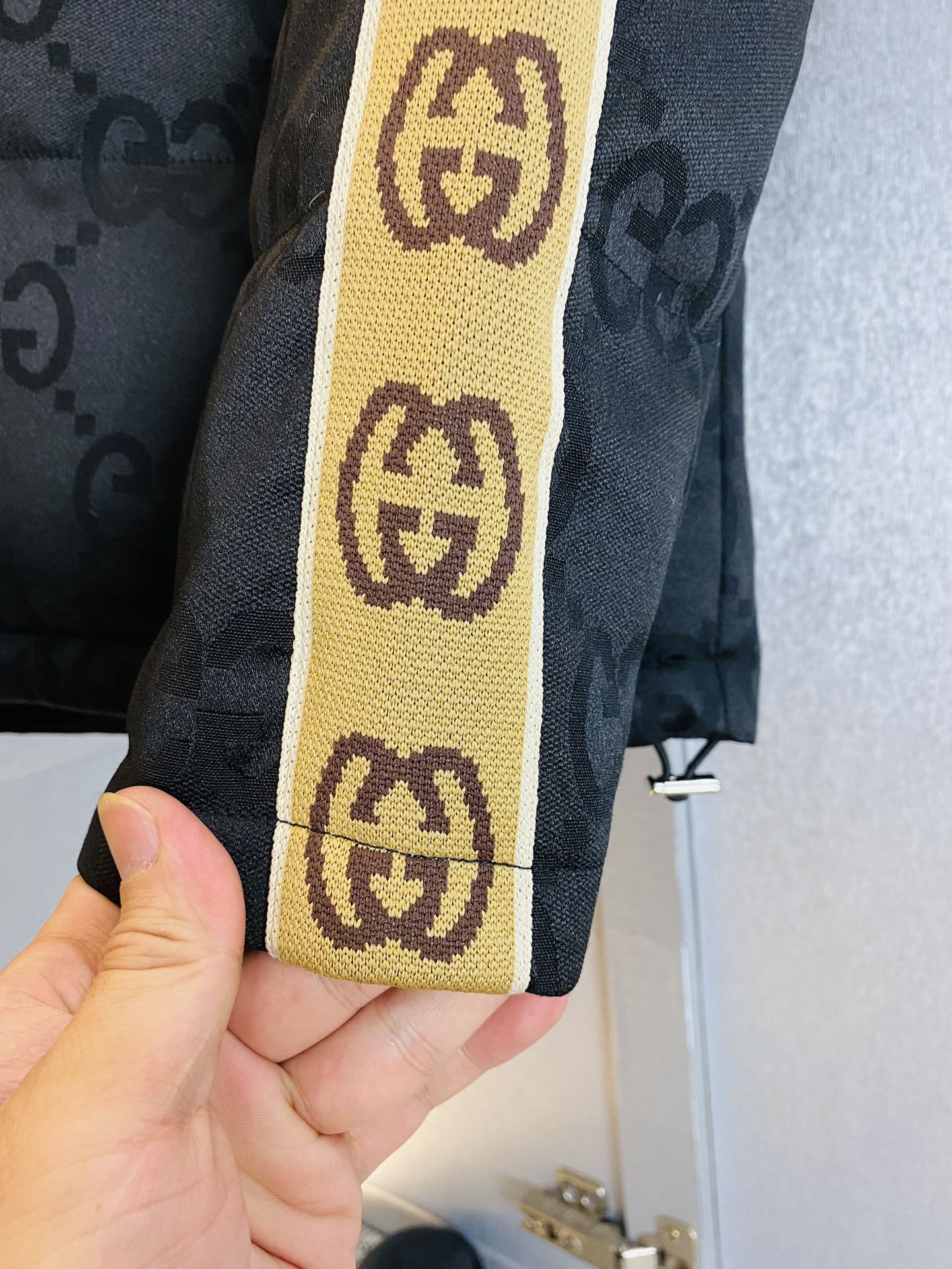 官网原单货可穿200斤古奇Gucci2024冬款！新款加厚款羽绒服90绒高版本高品质原版面料网红明星同款