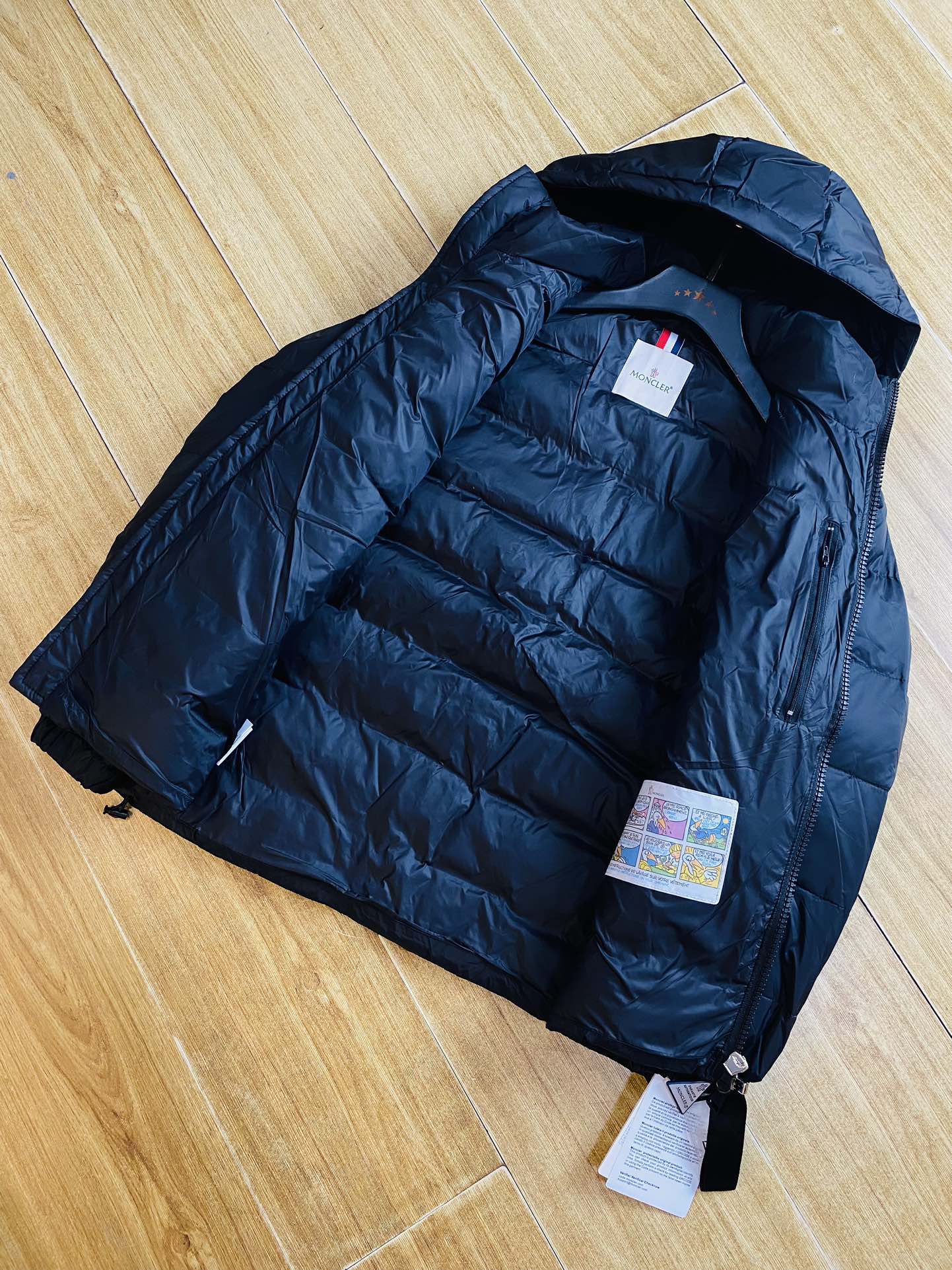 官网原单货可穿200斤蒙口Moncler2024冬款！新款加厚款羽绒服90绒高版本高品质原版面料网红明星